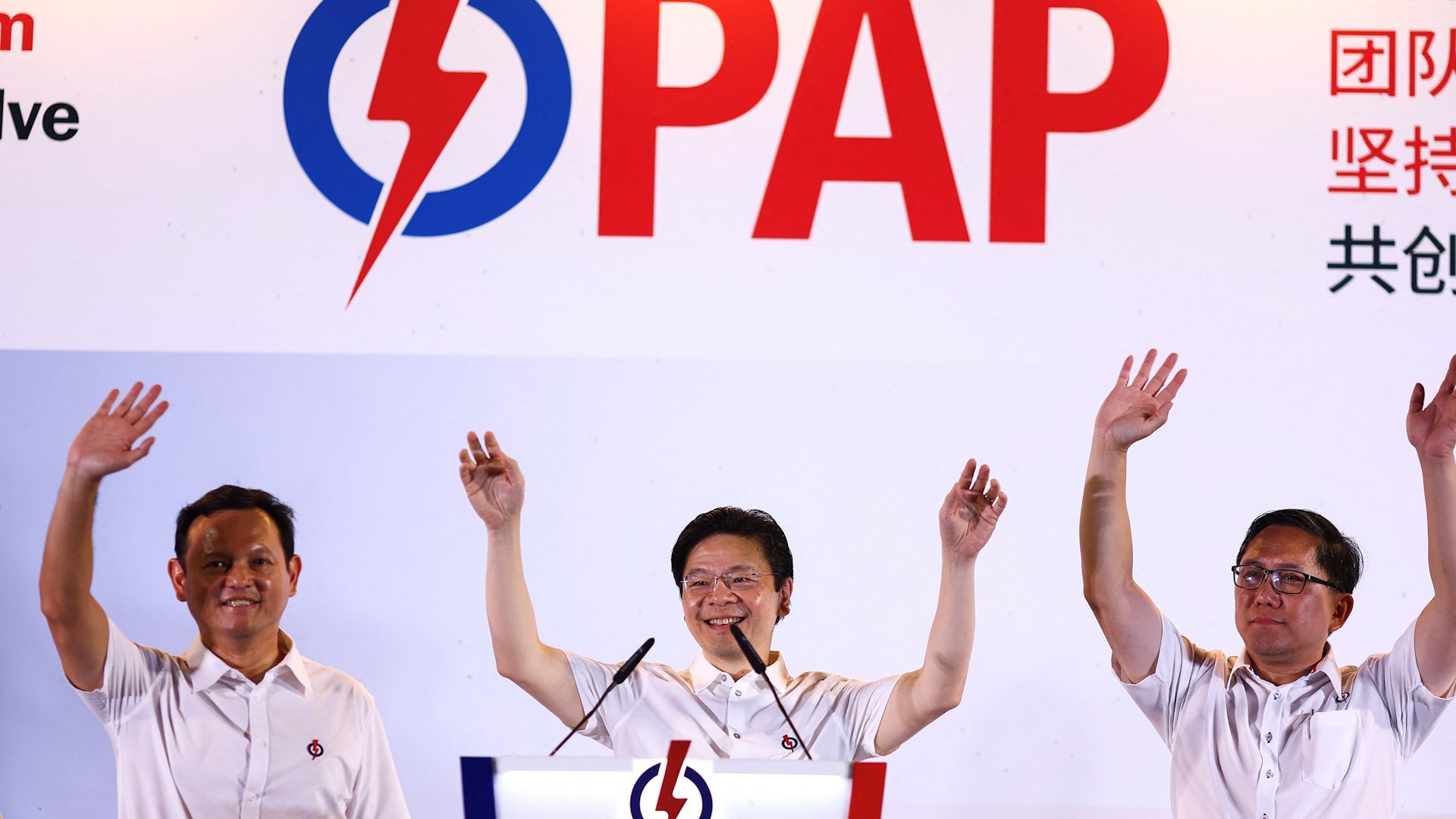 Ruling PAP scores landslide victory in Singapore election