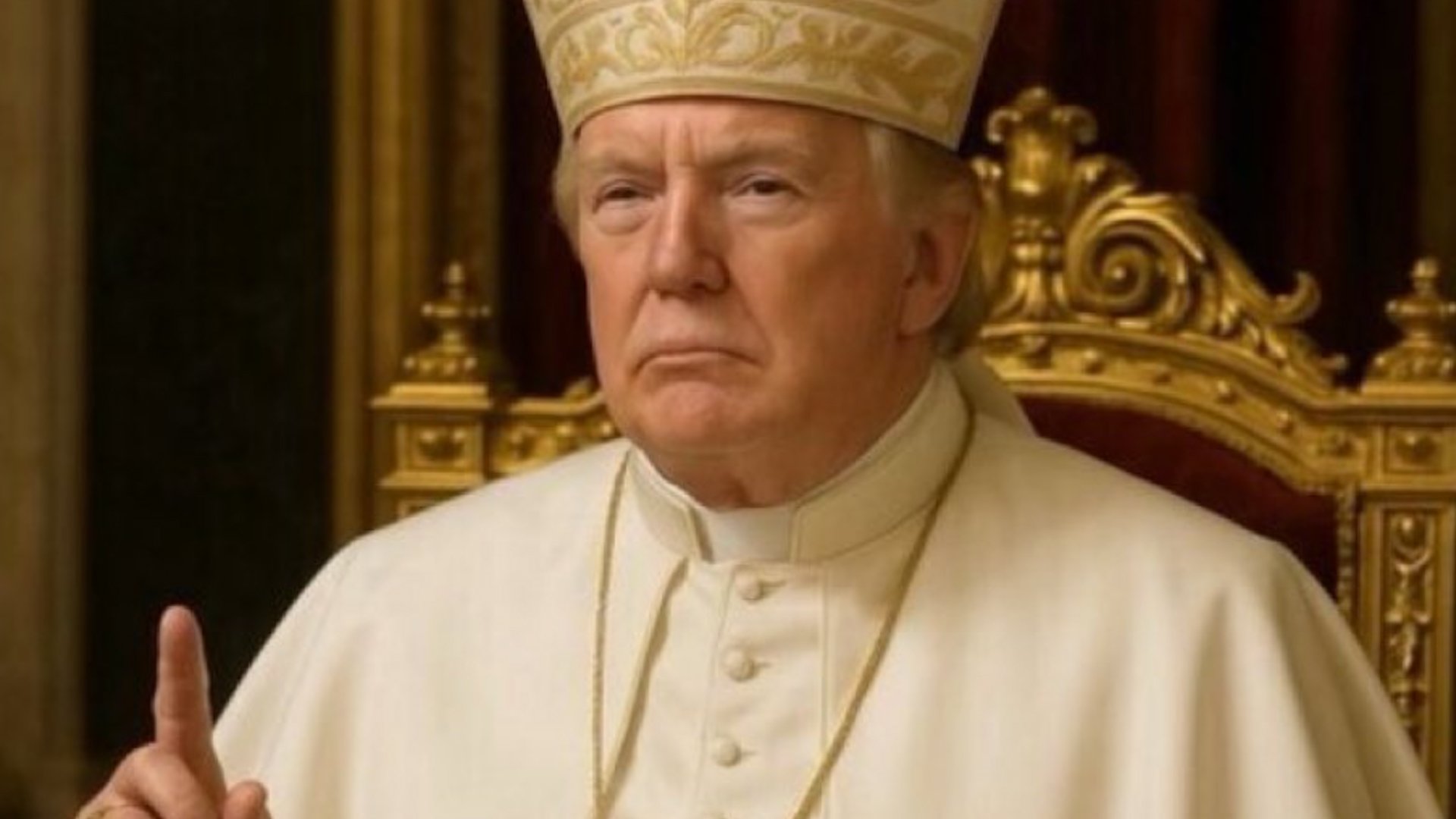 ‘Pathological megalomania’: Trump rebuked for posting AI-image of himself as pope