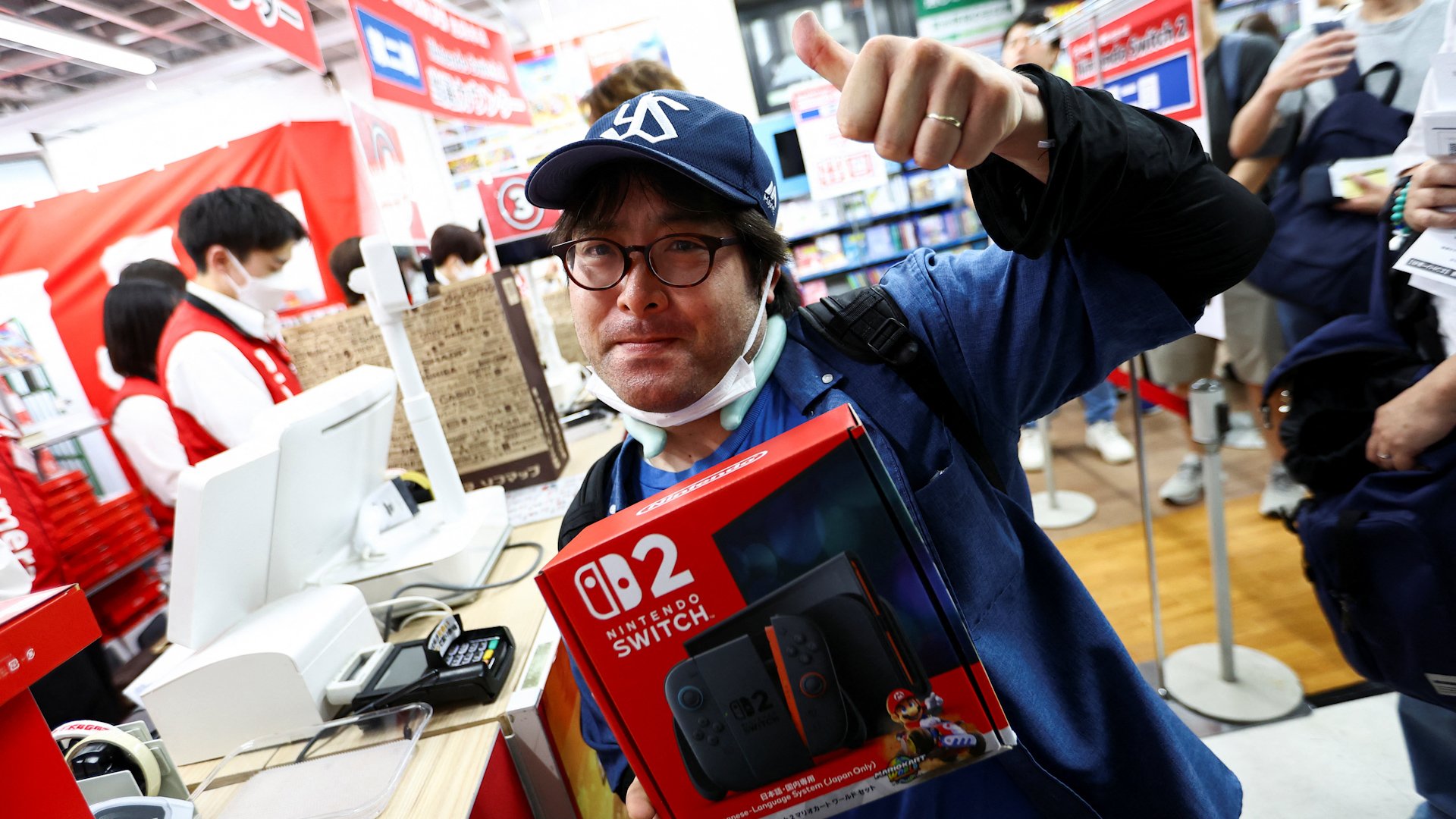 Nintendo launches highly anticipated Switch 2 amid heavy demand in Japan
