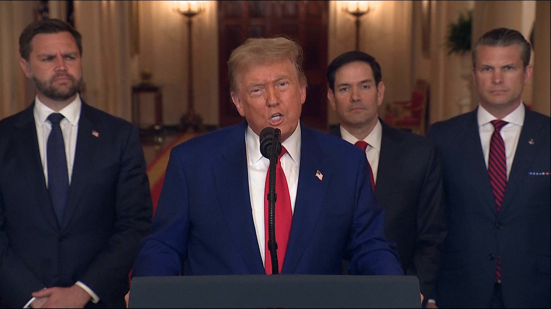 Trump announces US attack on Iran nuclear sites