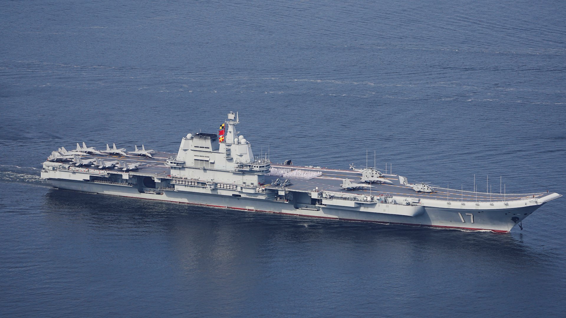 Chinese aircraft carrier Shandong arrives in Hong Kong for 5-day visit