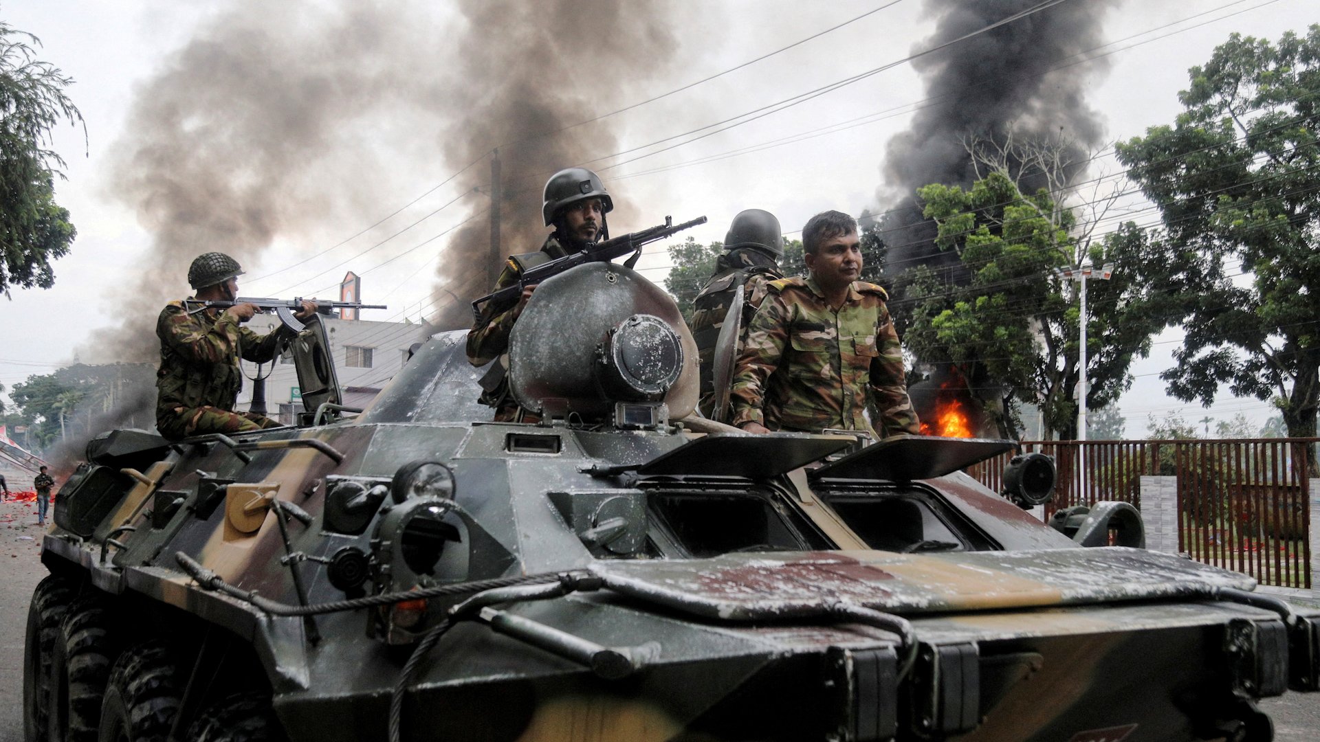 At least four killed in Bangladesh political party rally violence