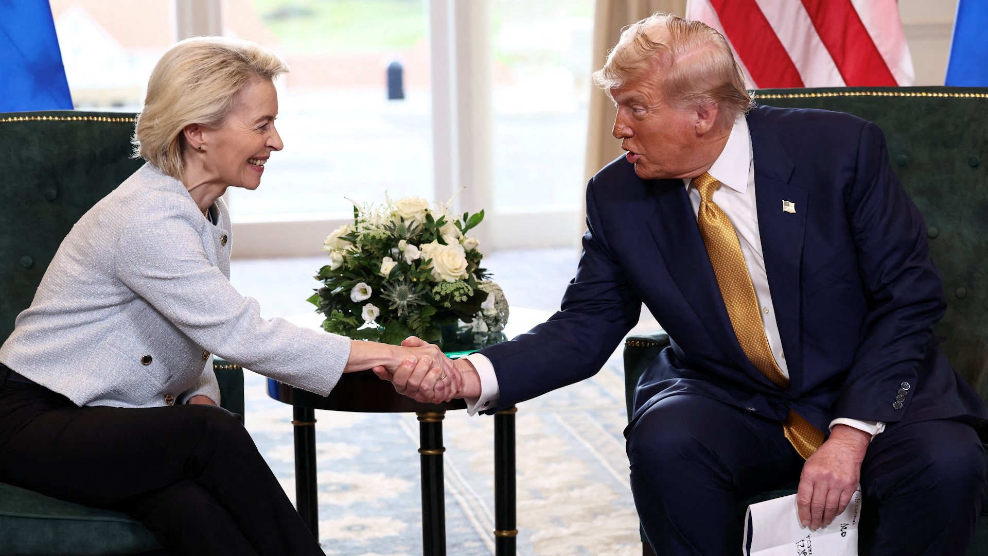 Trump, EU chief strike 15% trade deal in transatlantic stand-off