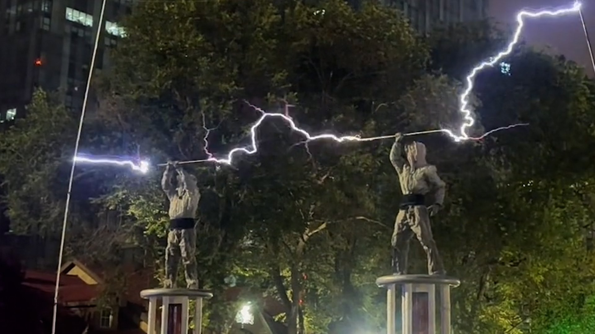 Shocking ‘electric dance’ in China sparks wonder and concern online