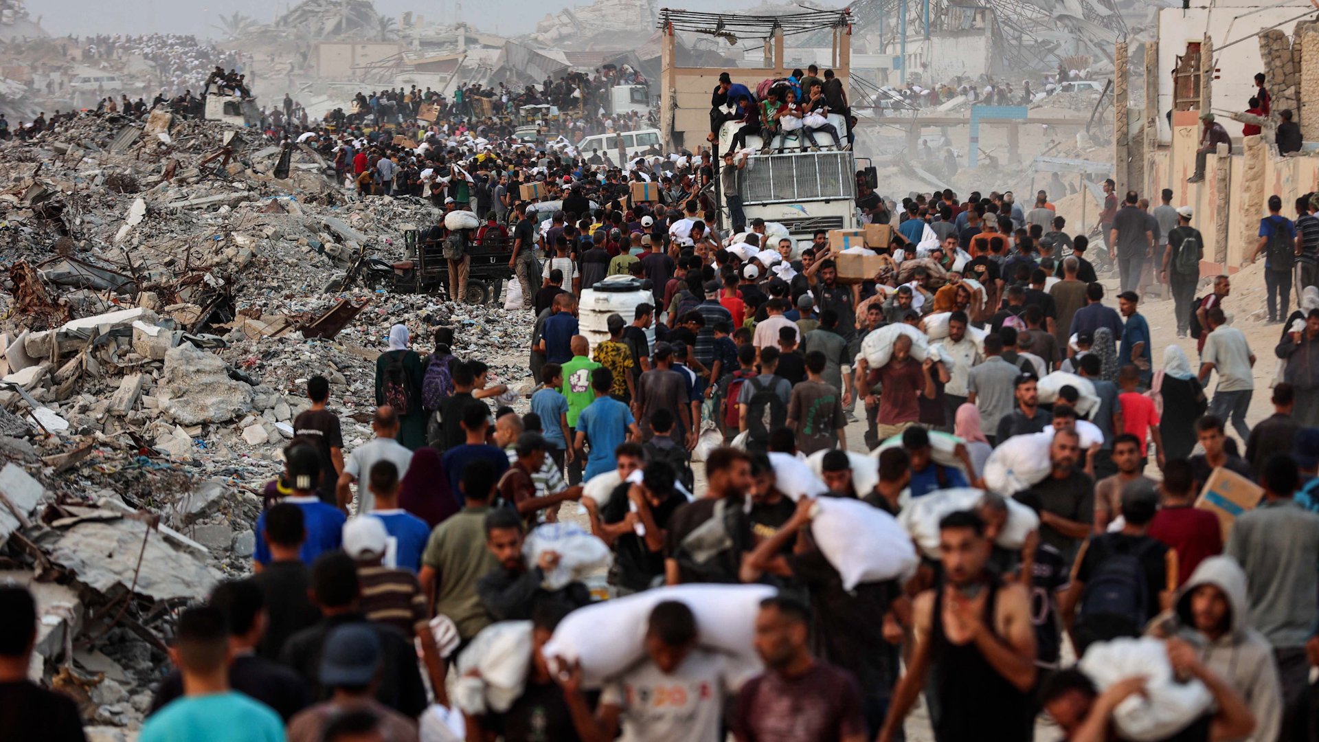 Dozens of Palestinians killed while seeking aid in Gaza as US envoy heads to Israel for talks