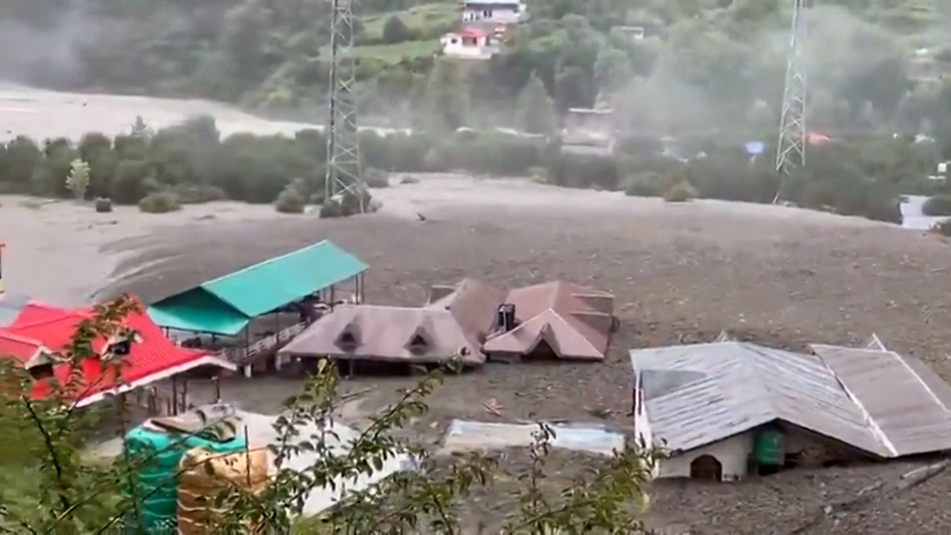 Deadly flash floods from ‘cloudburst’ in India’s Himalayas kill at least 4, wipe out town