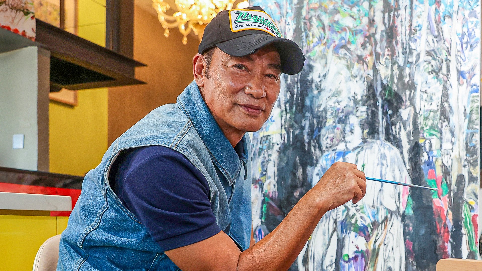 From actor to visual artist, Simon Yam is showing Hong Kong his true colours