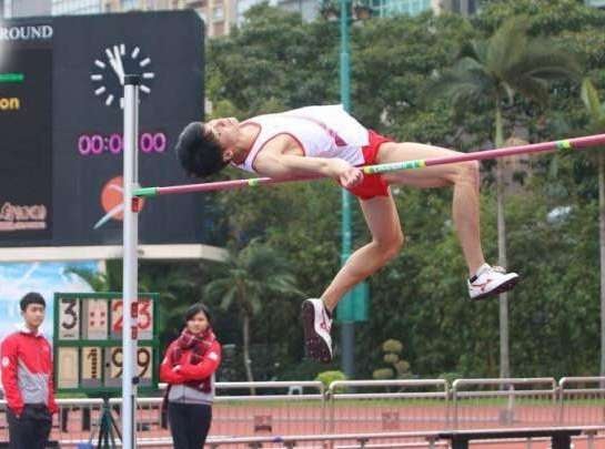 The high jump is a fight between the jumper and gravity.