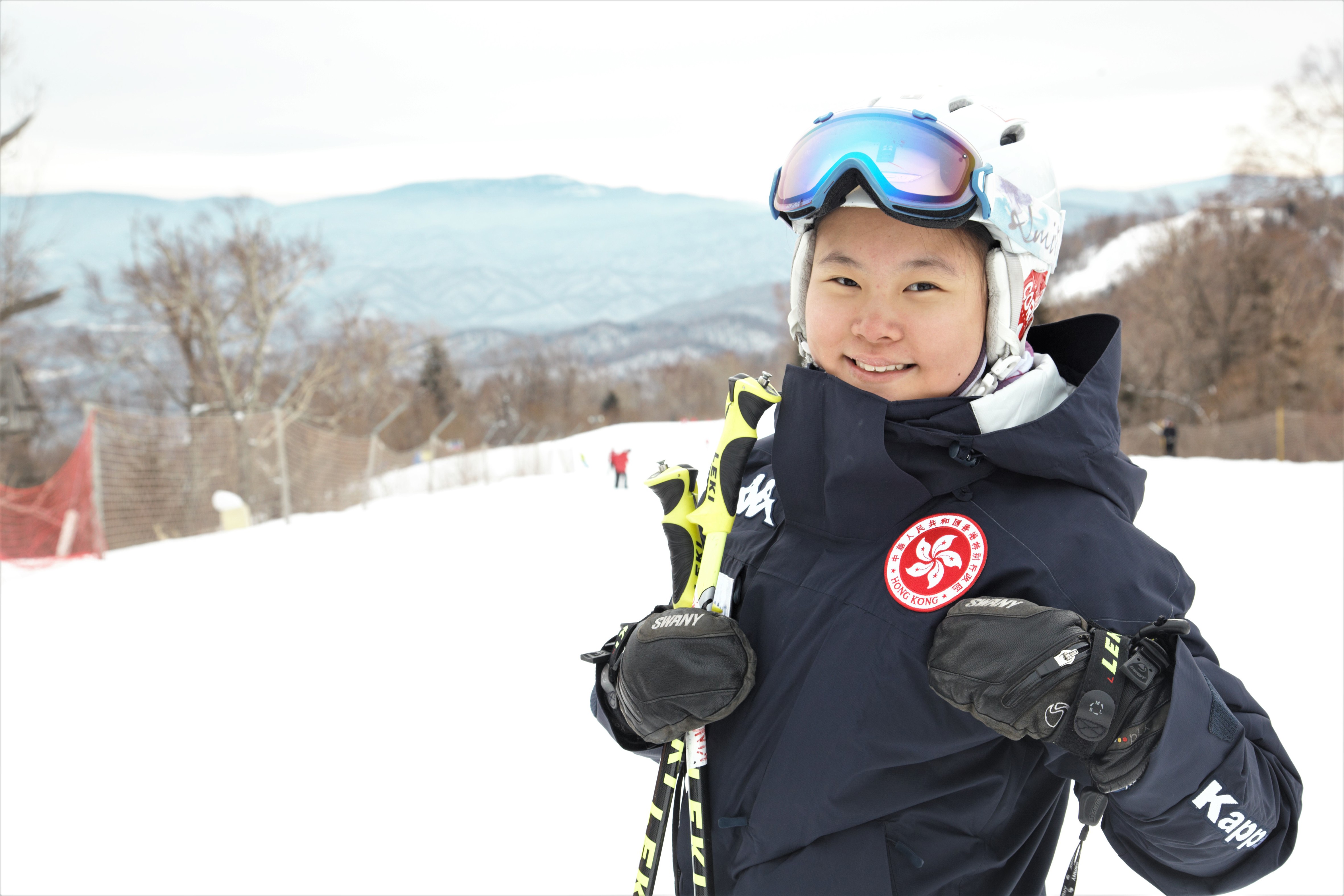 Audrey is representing Hong Kong at the Winter Youth Olympic Games in Switzerland.