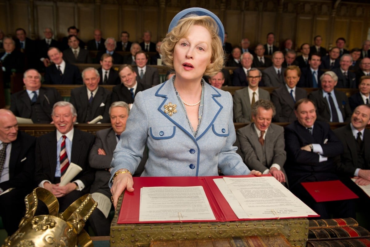 Meryl Streep as Margaret Thatcher in 'The Iron Lady'.