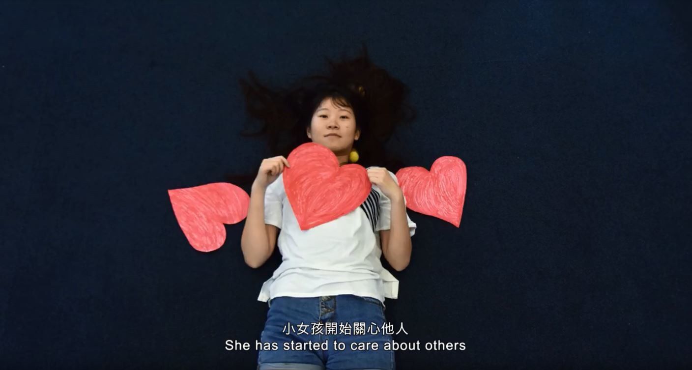 Choi-wa hopes her video can send positive energy to everyone.