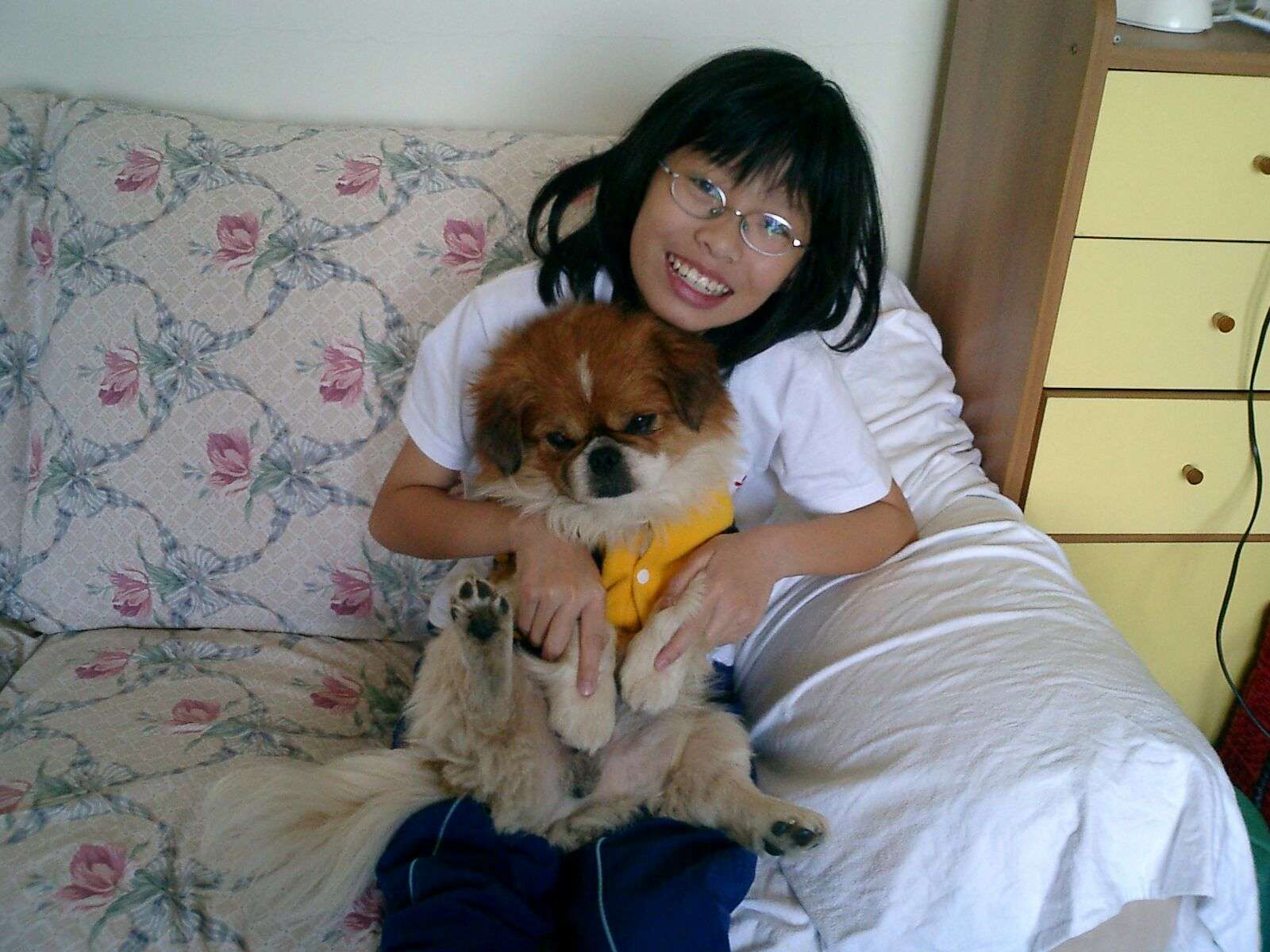 Candance Kwan's dog, Nacho, passed away peacefully a little more than a month ago at the ripe age of 13.