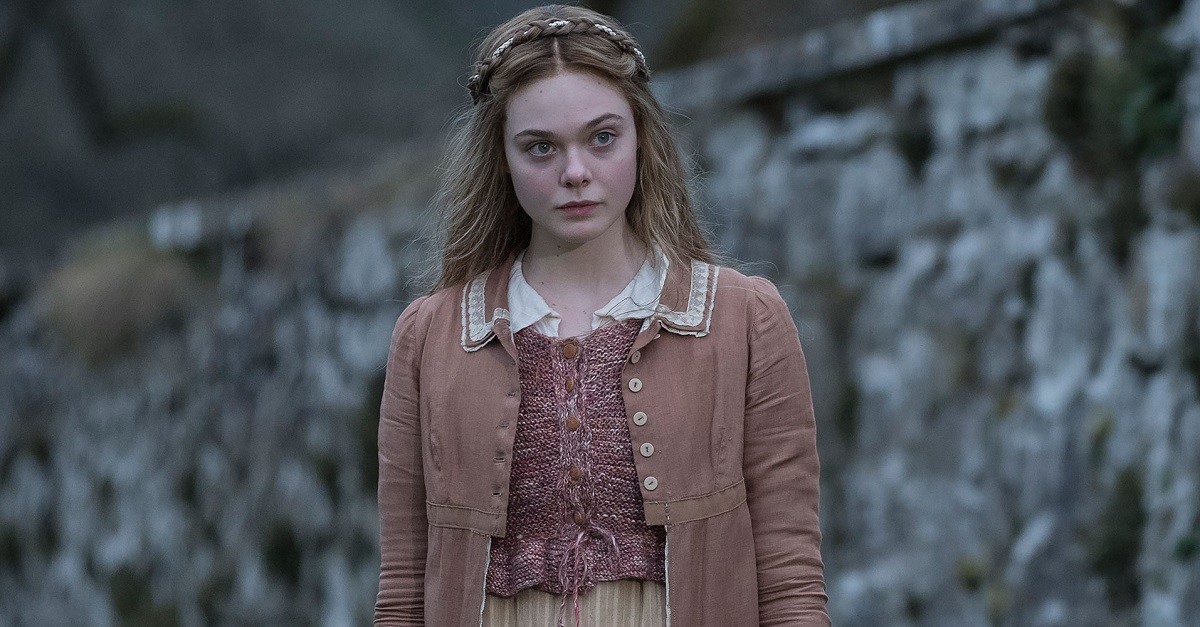 Elle Fanning stars as the author of 'Frankenstein' in biopic 'Mary Shelley'.