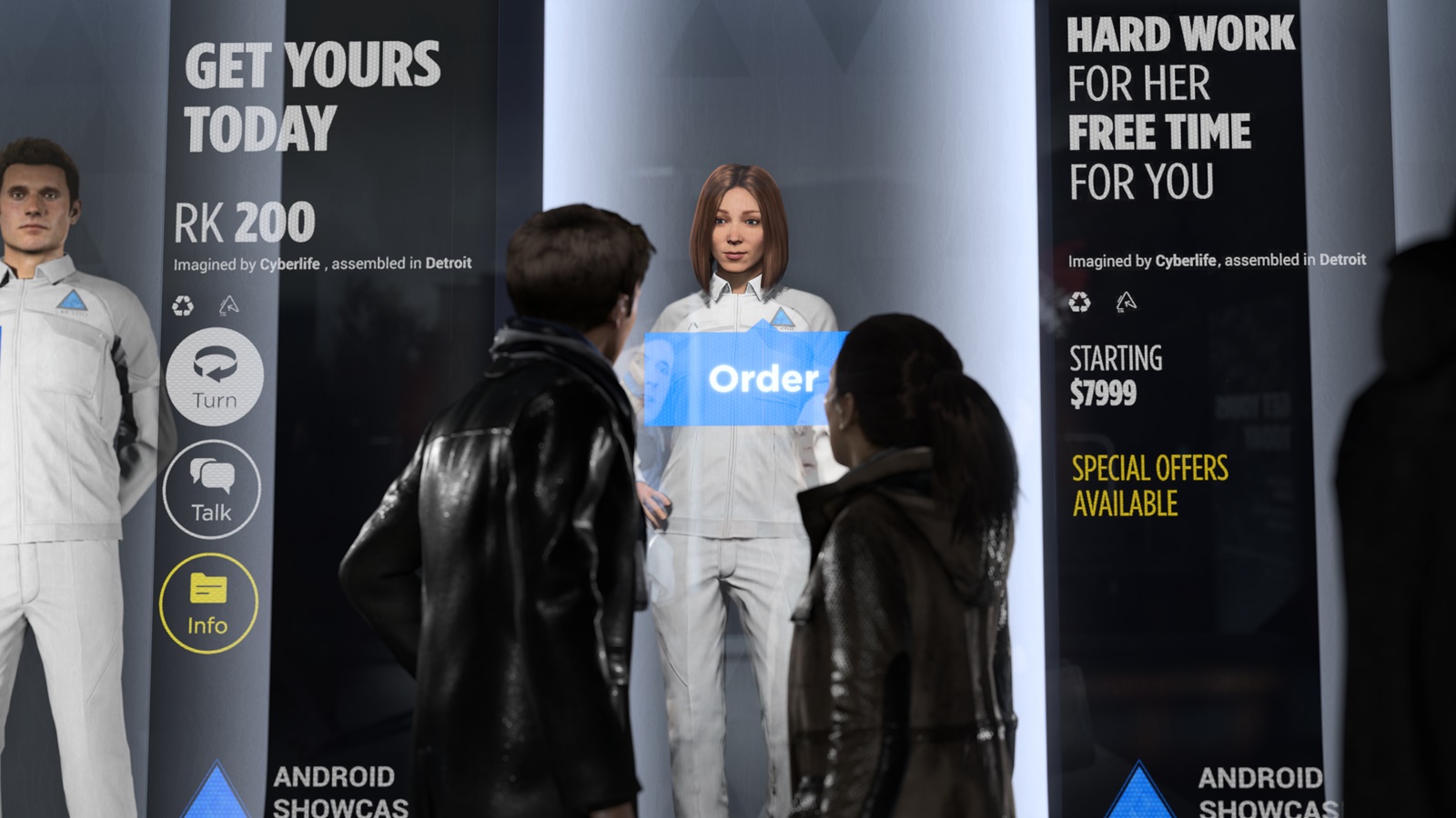 Detroit: Become Human Markus RK200 Suit Jacket Housekeeper Android Uni