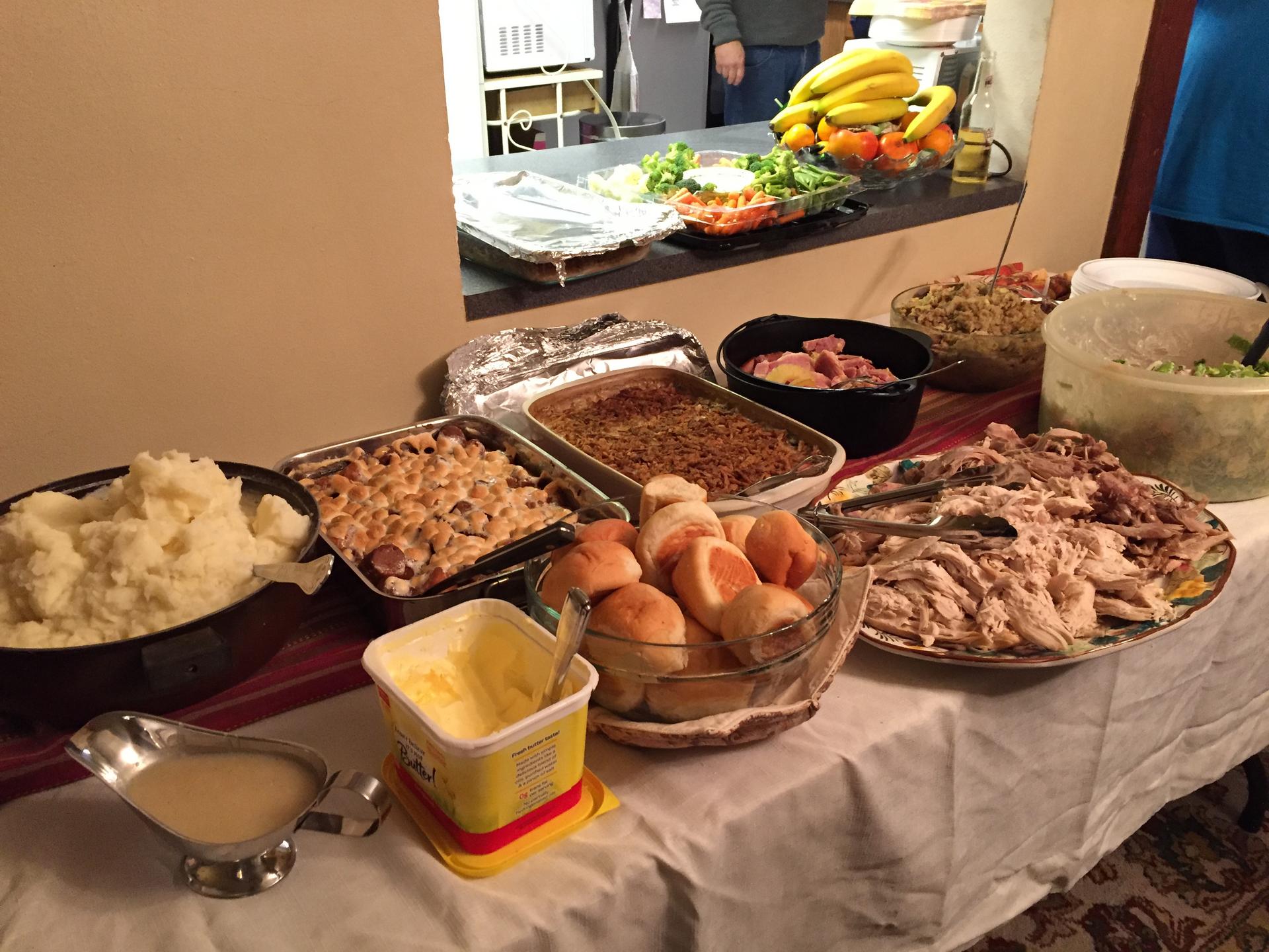Nothing beats an authentic American Thanksgiving ... except maybe Mum's cooking.
