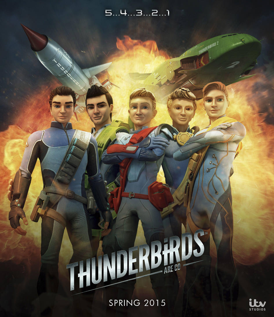 A modern makeover for 1960s puppet show Thunderbirds Are Go YP