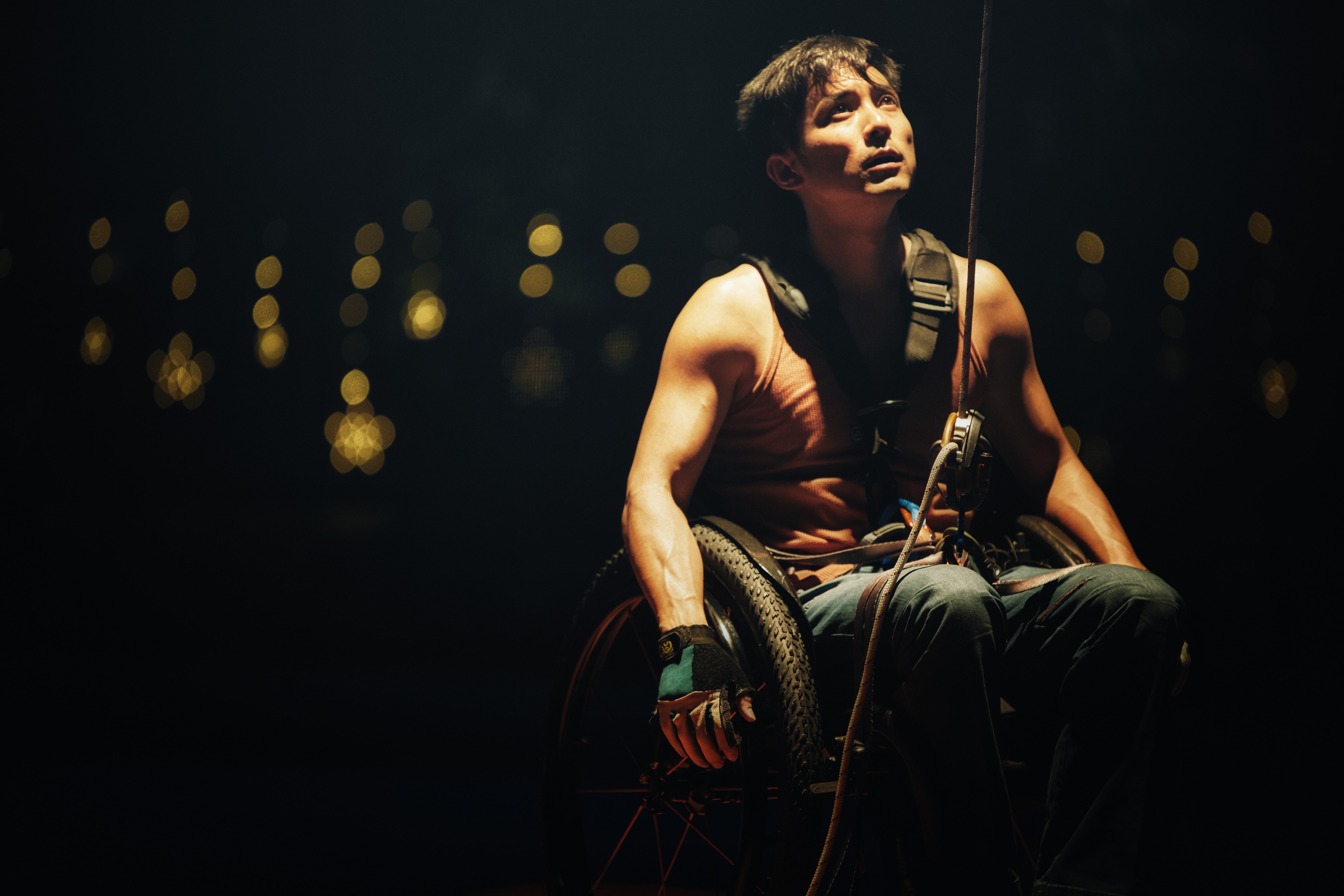 Alex Lam stars in 'Lion Rock', which is based on the true story of Hong Kong sport climber Lai Chi-wai.