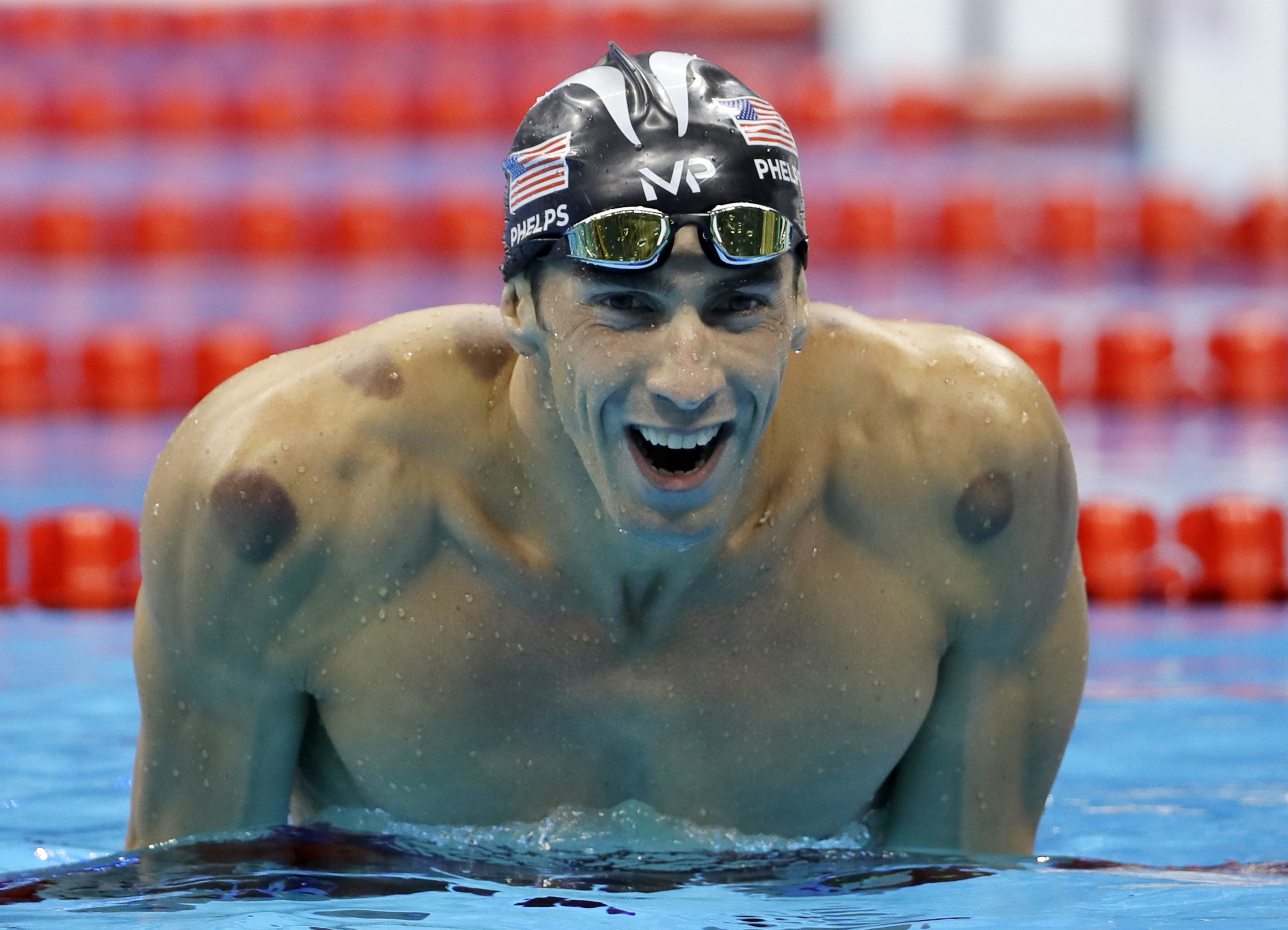 Michael phelps head 2025 and shoulders commercial