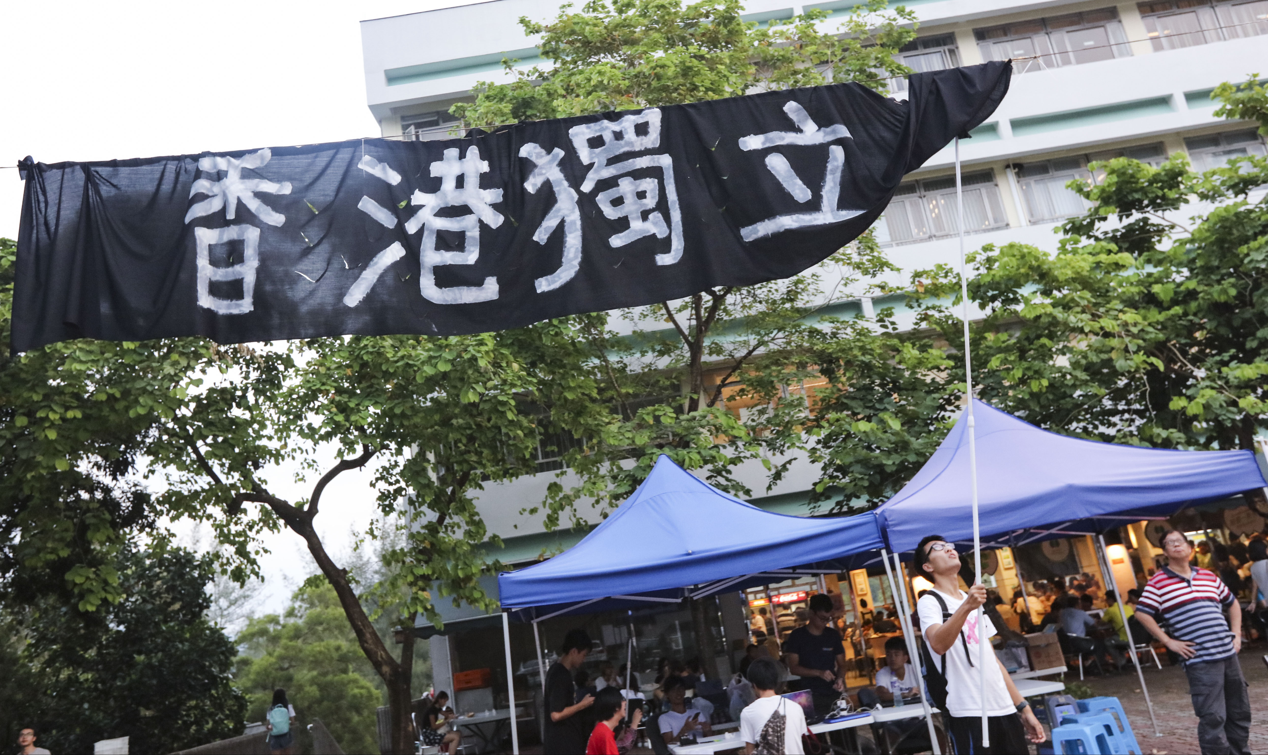 Universities are places where debates can be intensely political, particularly in Hong Kong right now.