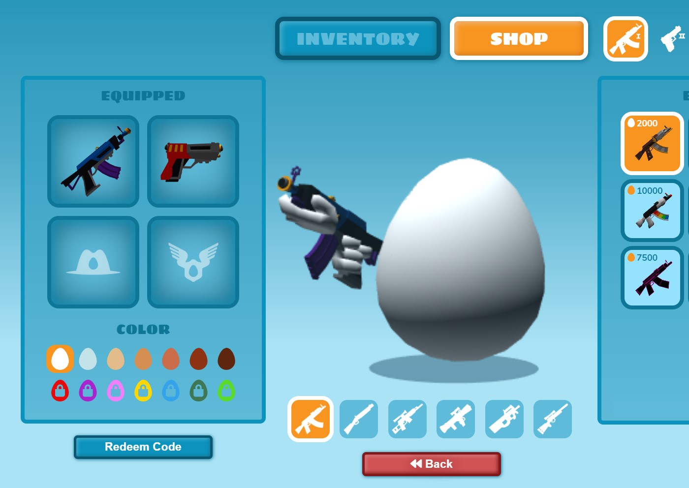 Redeem Shell Shockers Codes For Eggs