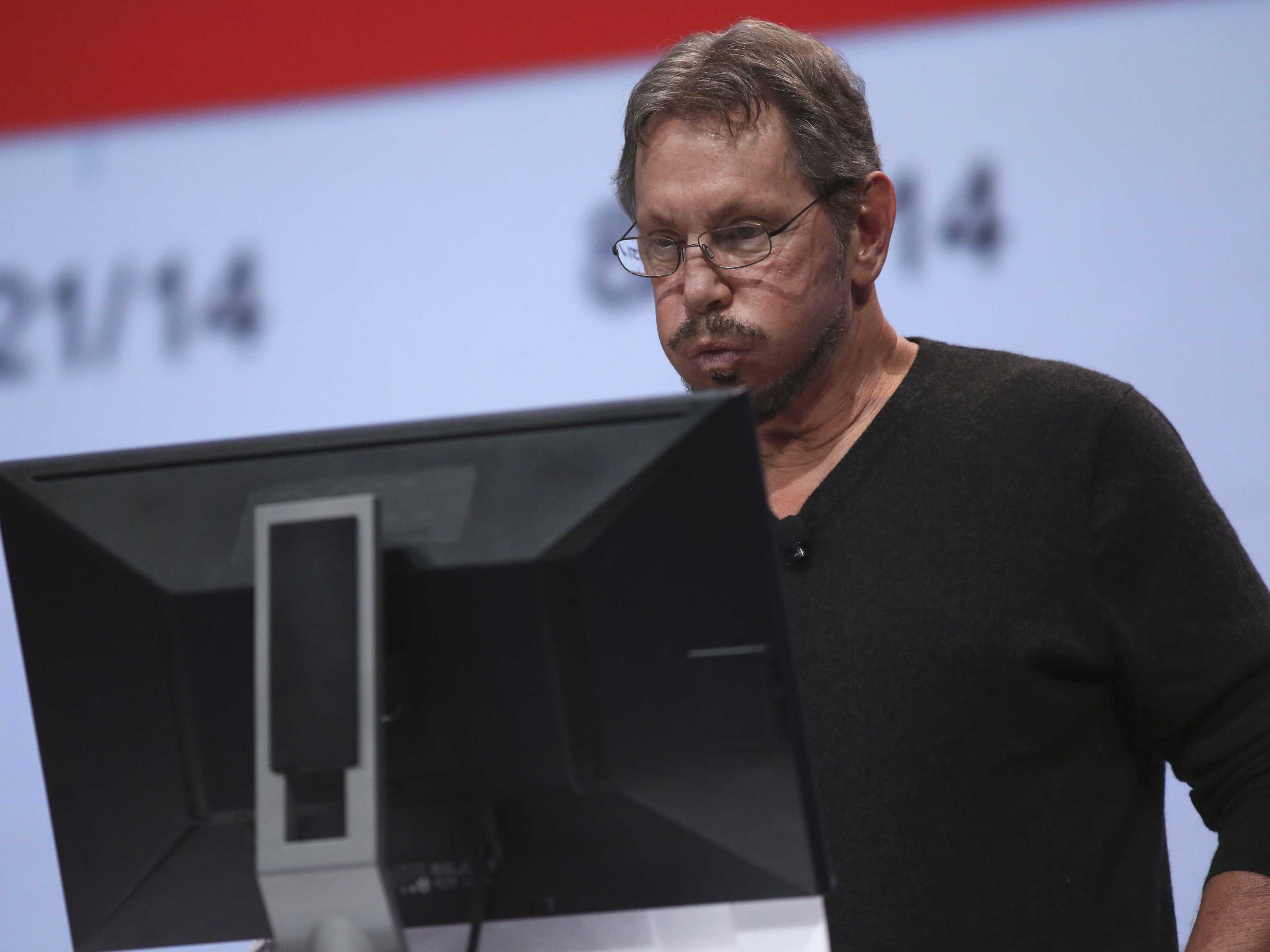 Larry Ellison, Oracle's executive chairman and chief technology officer. Photo: REUTERS/Robert Galbraith