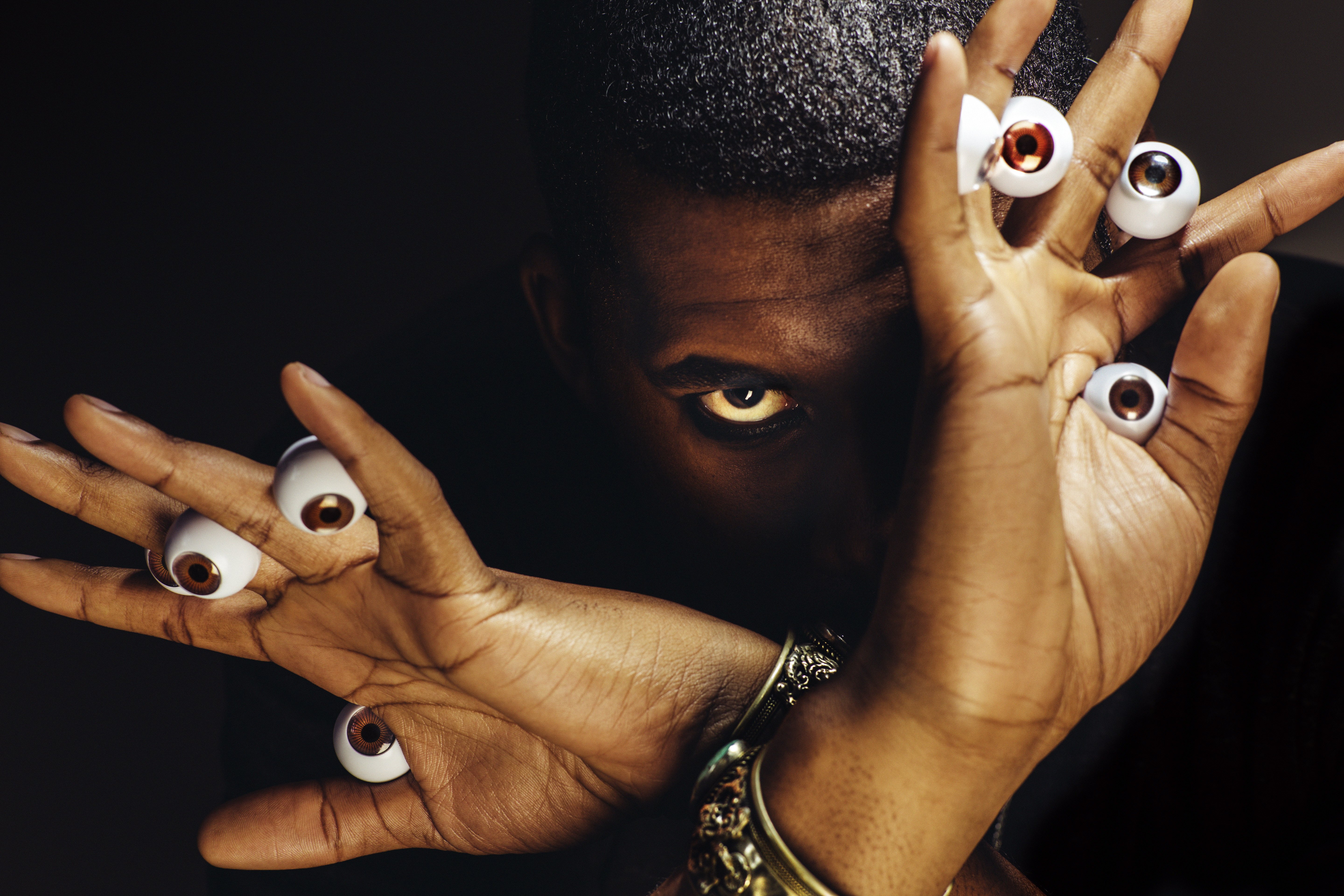 Picture for Features, Sunday Review, Music Lead. Publicity Image of Steven Ellison, known by his stage name Flying Lotus, is an experimental multi-genre music producer, electronic musician and rapper from Los Angeles, California. UNDATED HANDOUT. [19OCTOBER2014 REVIEW MUSIC LEAD]