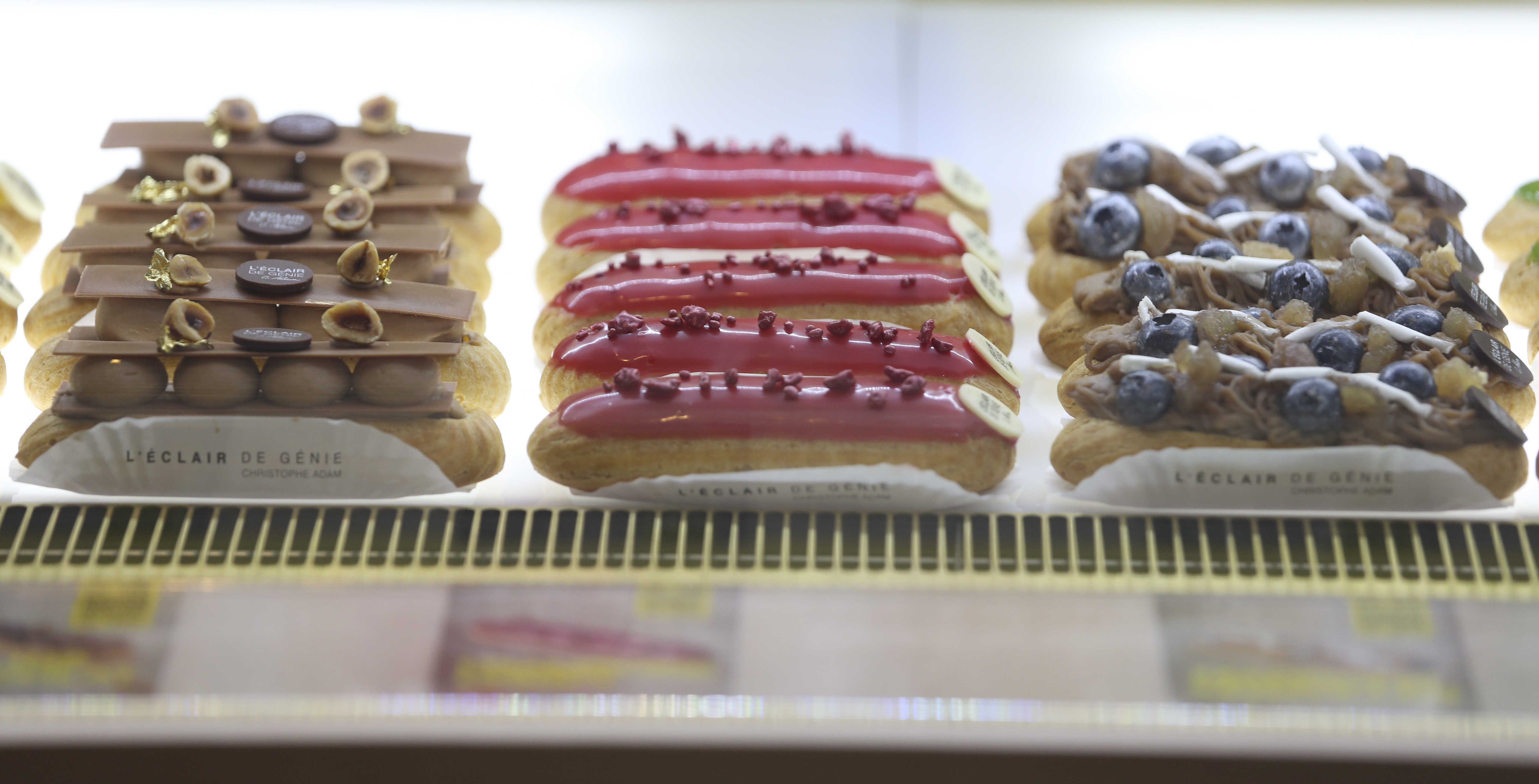 Eclairs from L’Eclair de Genie at Level 2, Pacific Place, 88 Queensway, Admiralty. 25NOV15