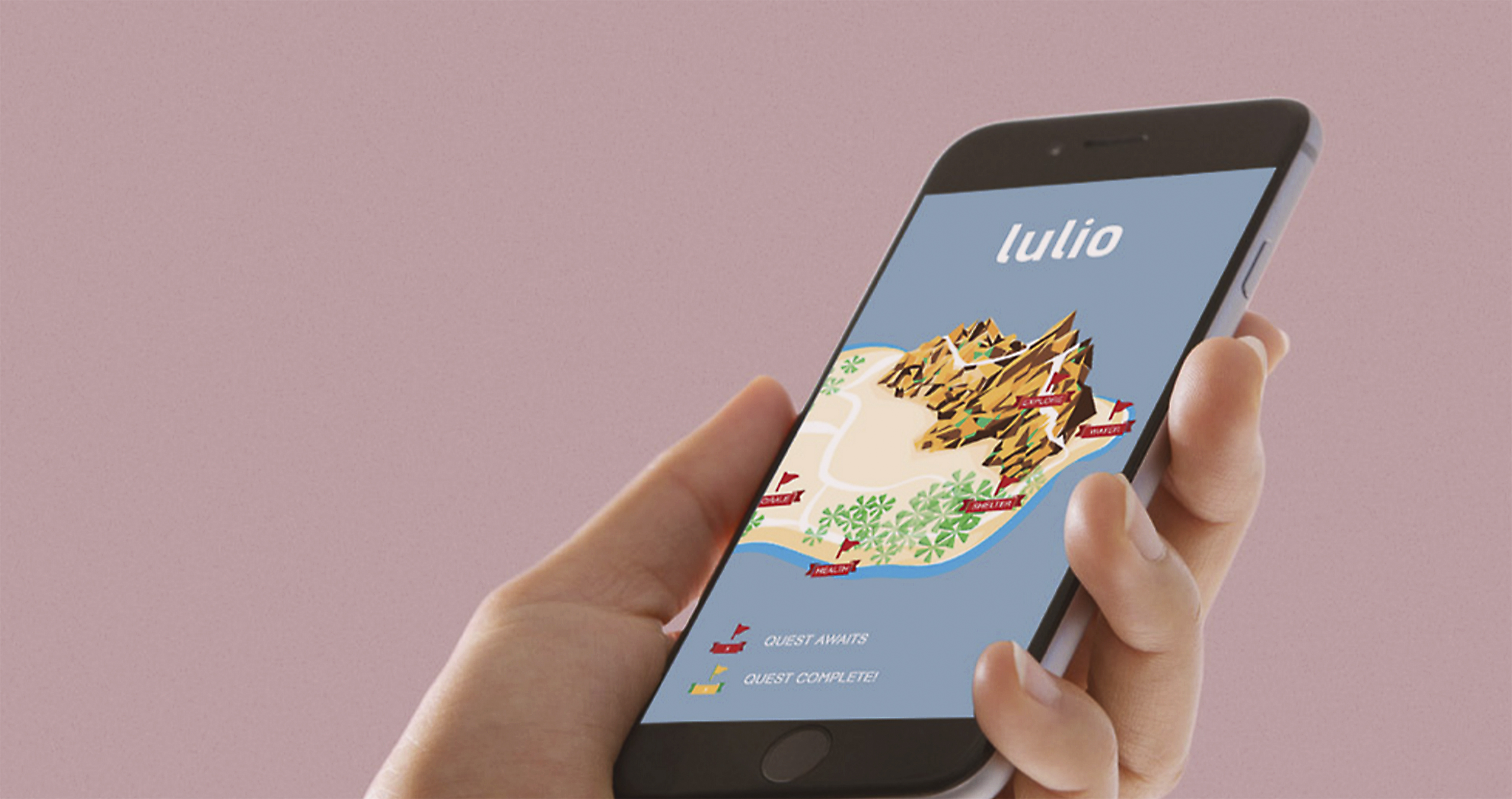 This handout image shows plays on a smartphone with latest app game called " Lulio ", a start-up app developer that has designed a game to detect mental illness and suicide risk in youngsters, it will piloting on early in 2016. Photo / Courtesy of www.lul.io [15DECEMBER2015 FEATURES FAMILY KID]