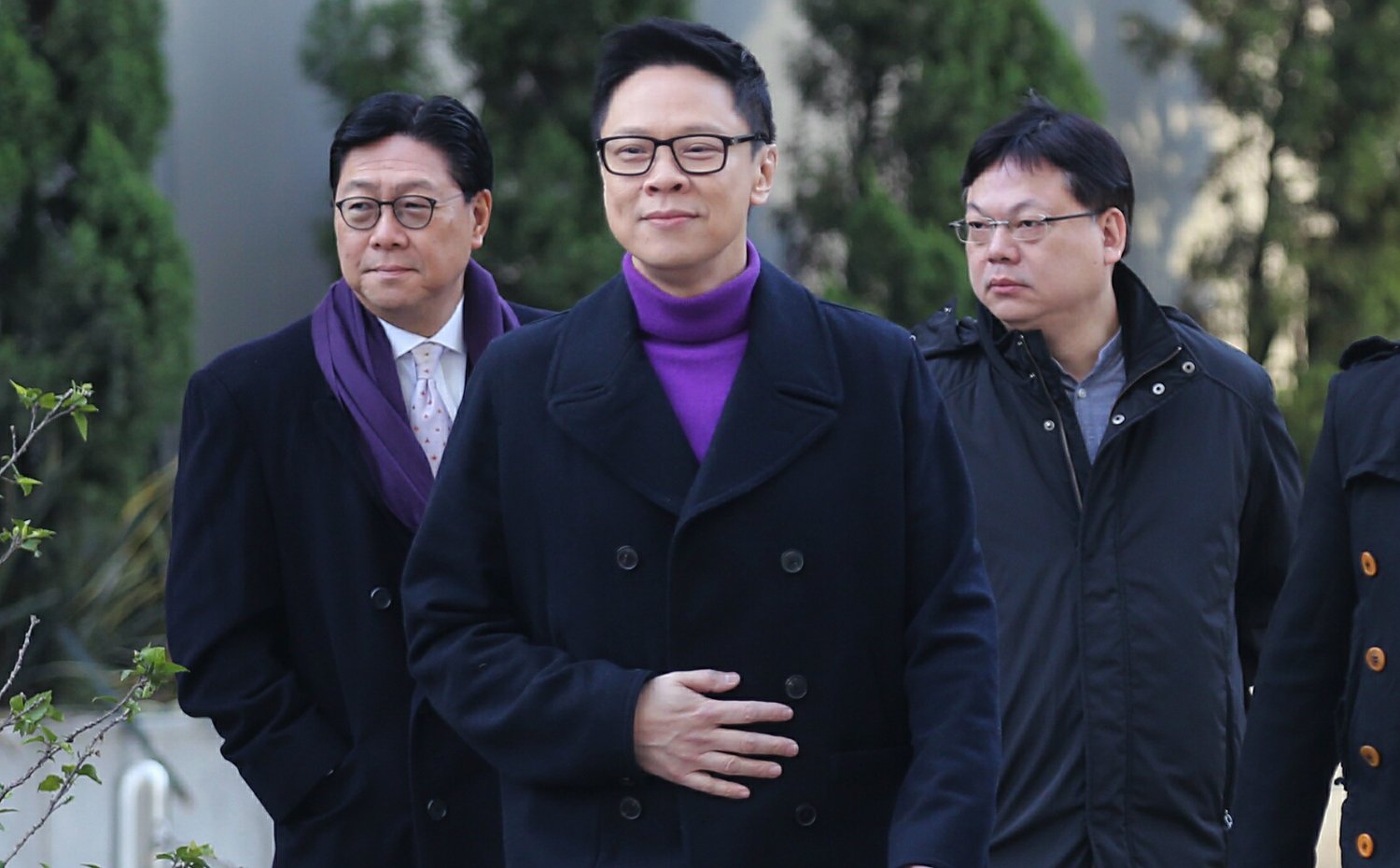 Former TVB General Manager Stephen Chan appears High Court. 18DEC15 SCMP/Edward Wong
