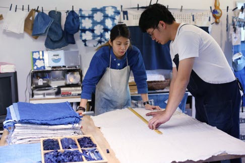 Max To reintroduces Hong Kong to the age-old craft of hand-dying textiles. Photo: Nora Tam