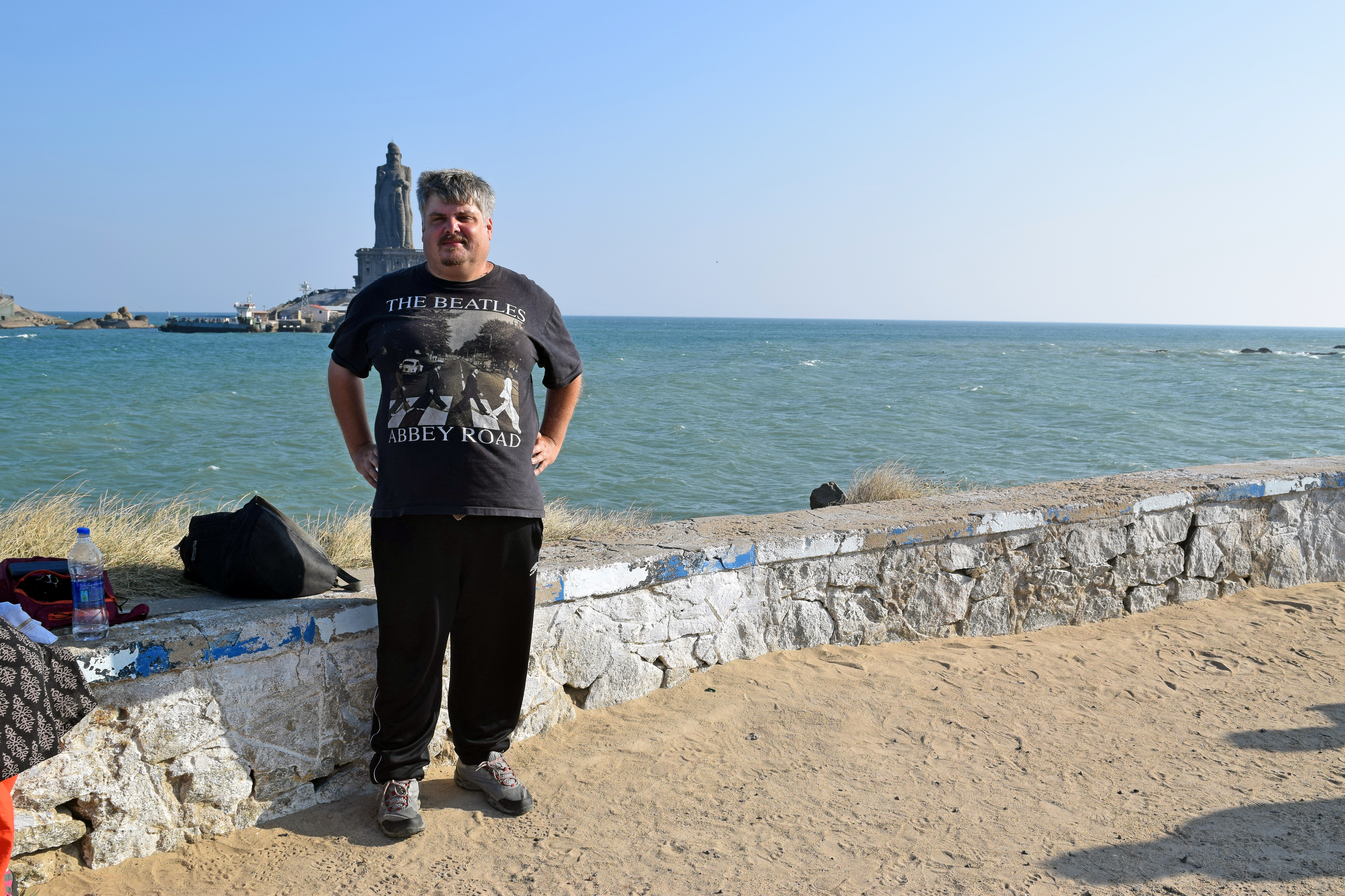This image shows Mischa Moselle at Kanyakumari in the state of Tamil Nadu in India.JPG [19JANUARY2016 FEATURES HEALTH MISCHA]