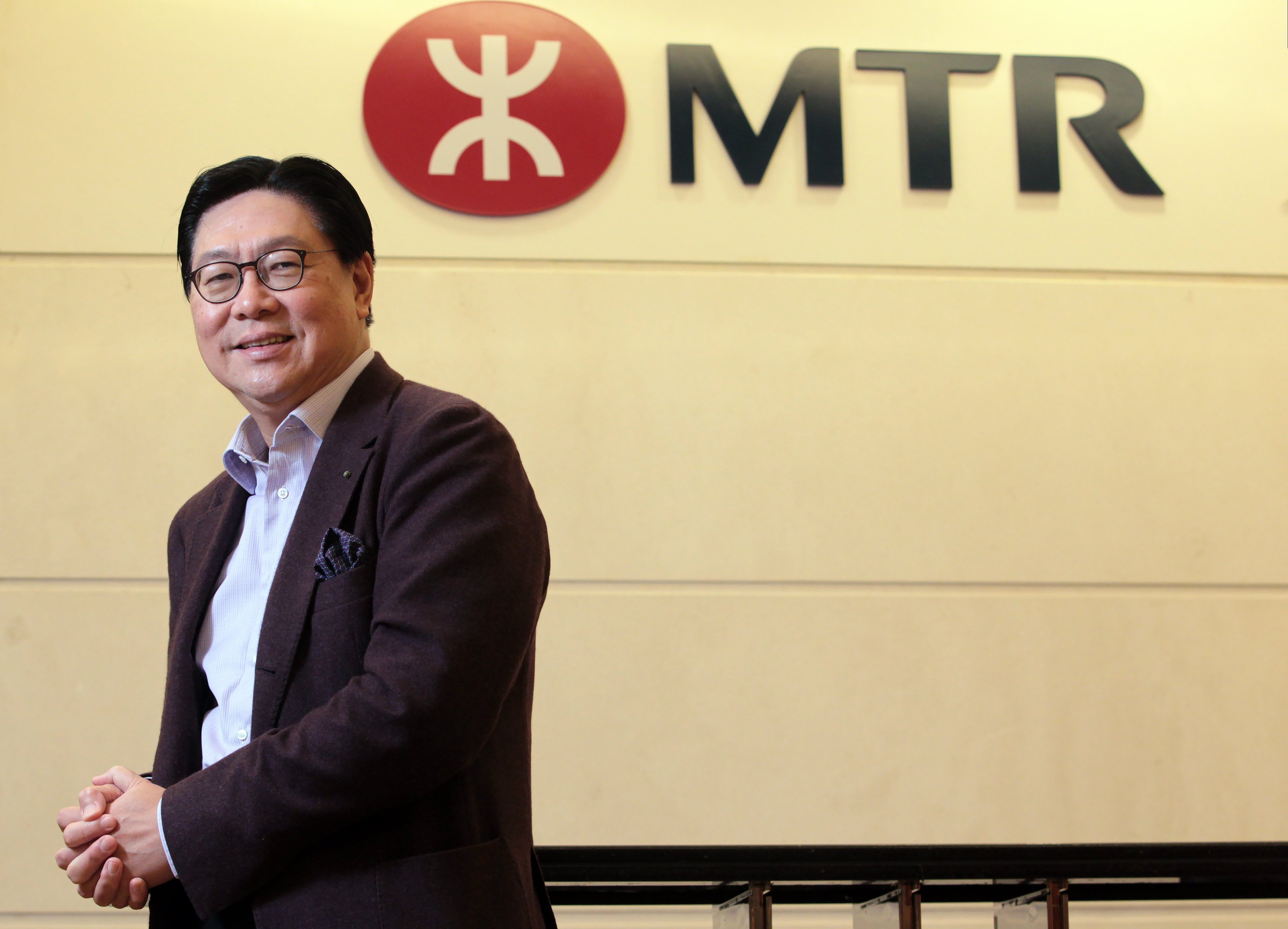 Interview with MTRC chairman Frederick Ma Si-hang at IFC 2 in Central. 20JAN16 SCMP/ Bruce Yan