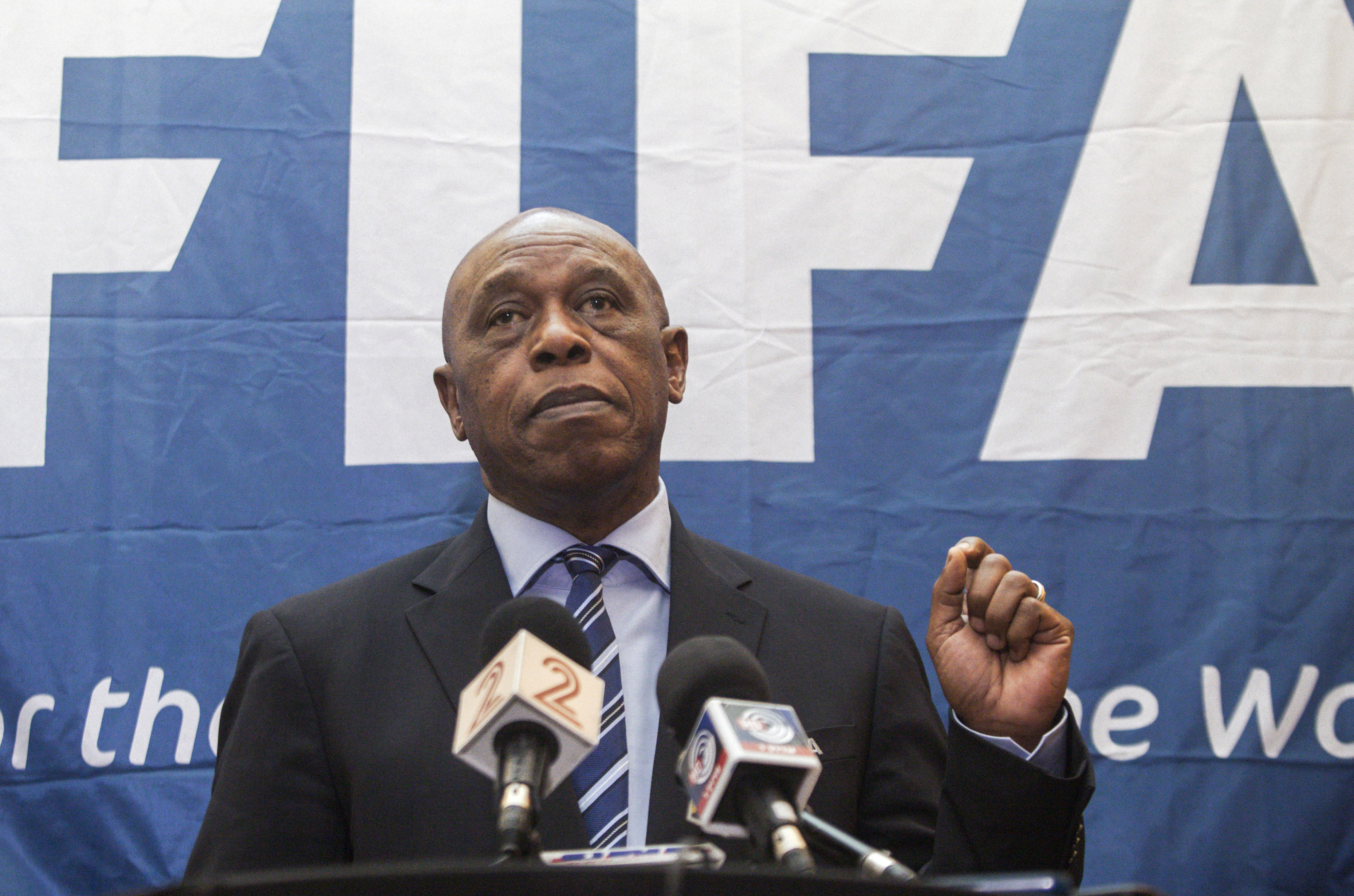 Tokyo Sexwale is bidding to become the first African head of Fifa at this month’s election. Photo: AP