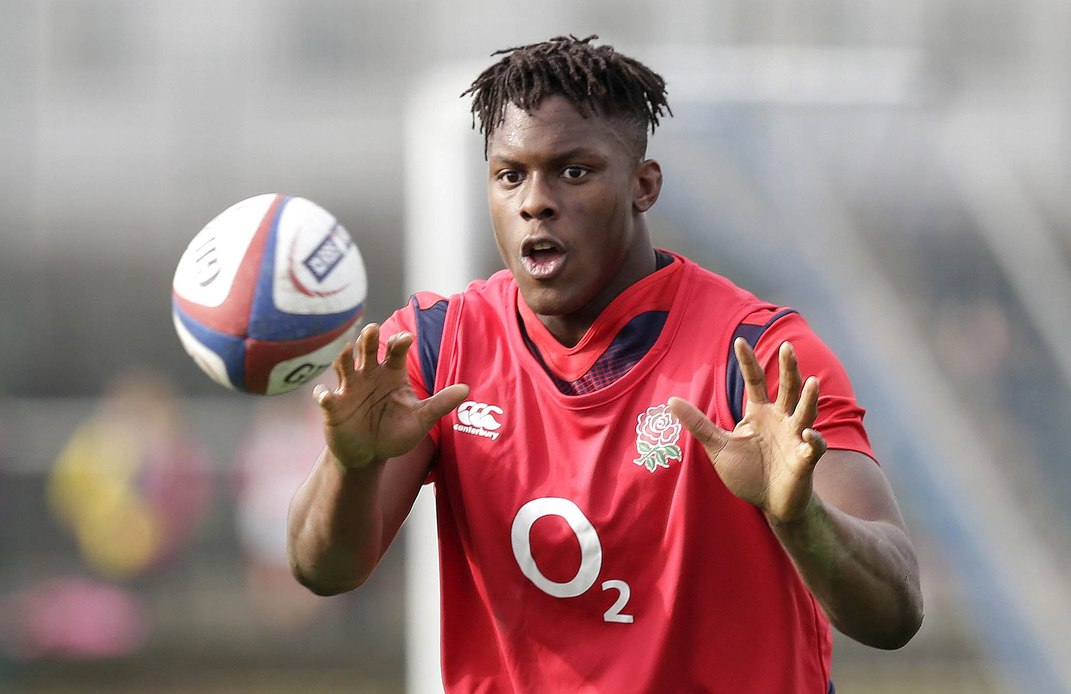 Lock Maro Itoje is in the starting line-up for England’s Six Nations match against Ireland. Itoje captained England to victory at the 2014 IRB Junior World Championship. Photos: Reuters