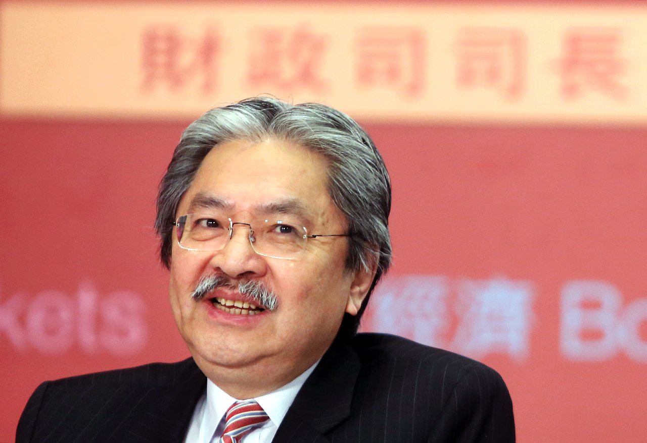 Financial Secretary John Tsang was criticised for not considering a tax review. Photo: Sam Tsang