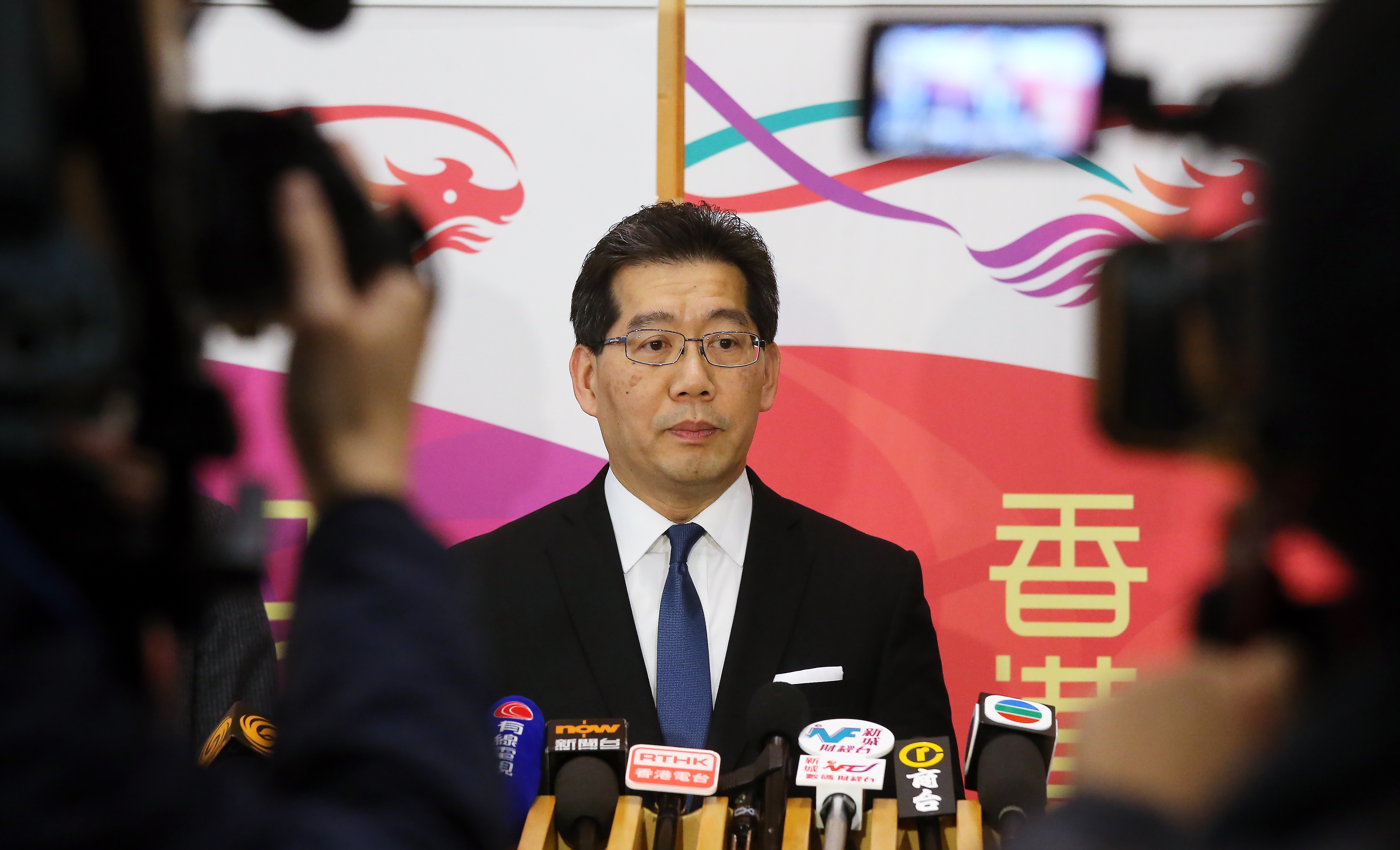 Commerce minister Greg So says Hong Kong needs more “positive energy”. Photo: Dickson Lee