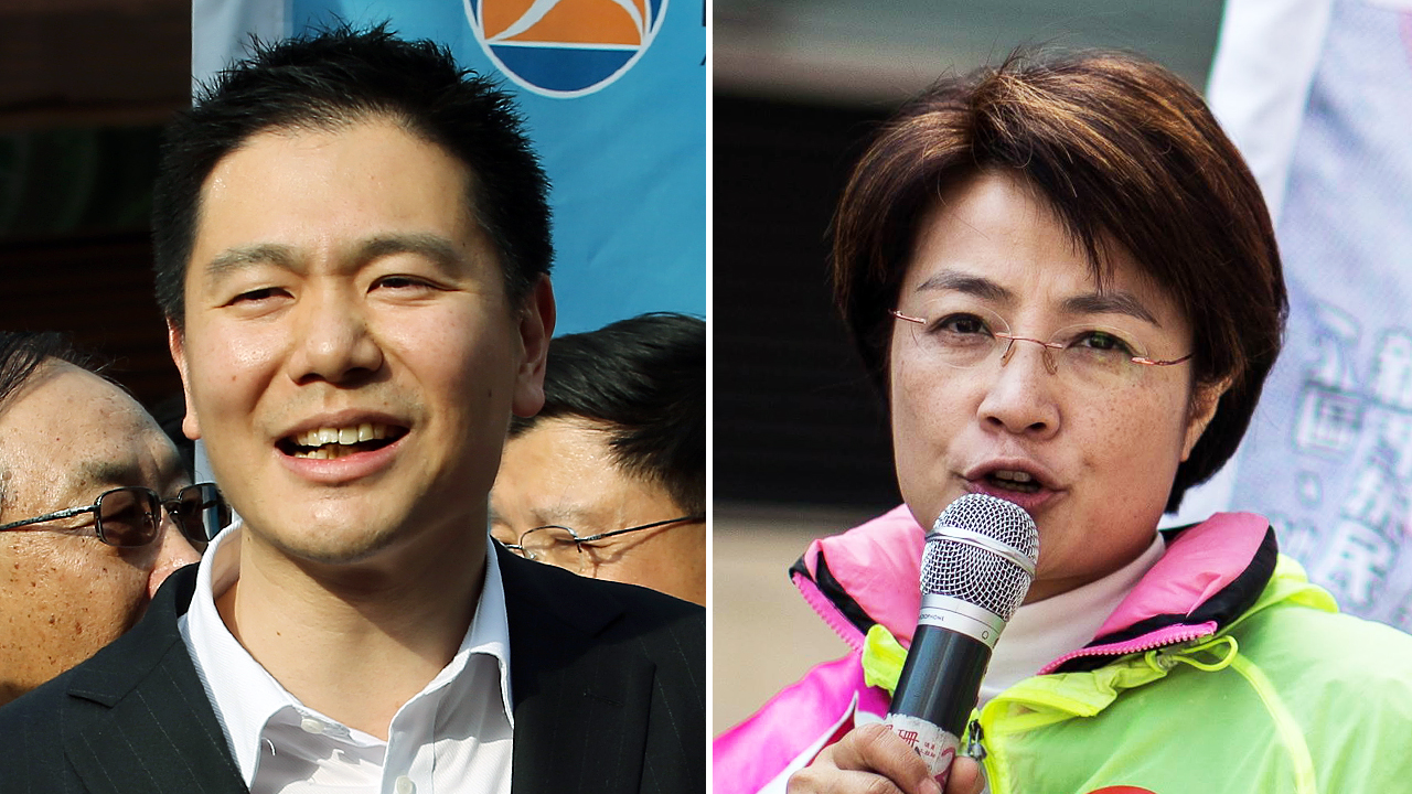 Holden Chow and Christine Fong received fewer votes than the pro-establishment camp garnered in the 2012 election. Photos: Felix Wong