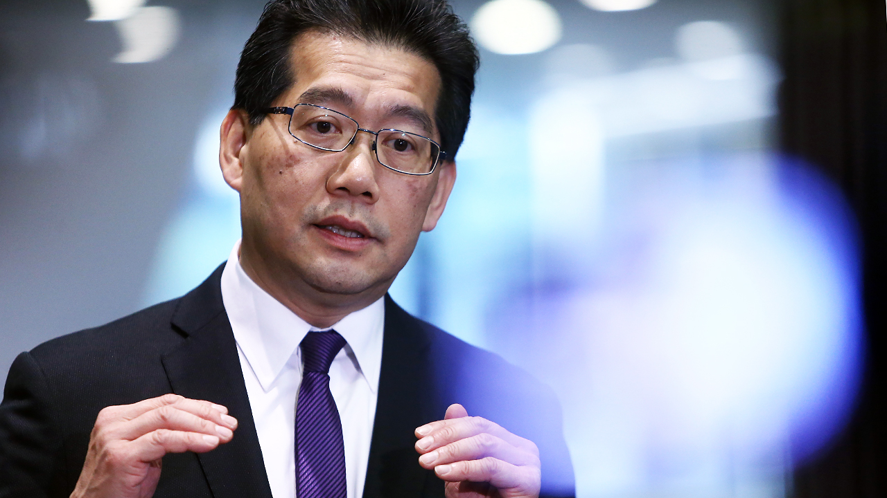 Commerce minister Greg So declared his unhappiness with pan-democrat tactics. Photo: Sam Tsang