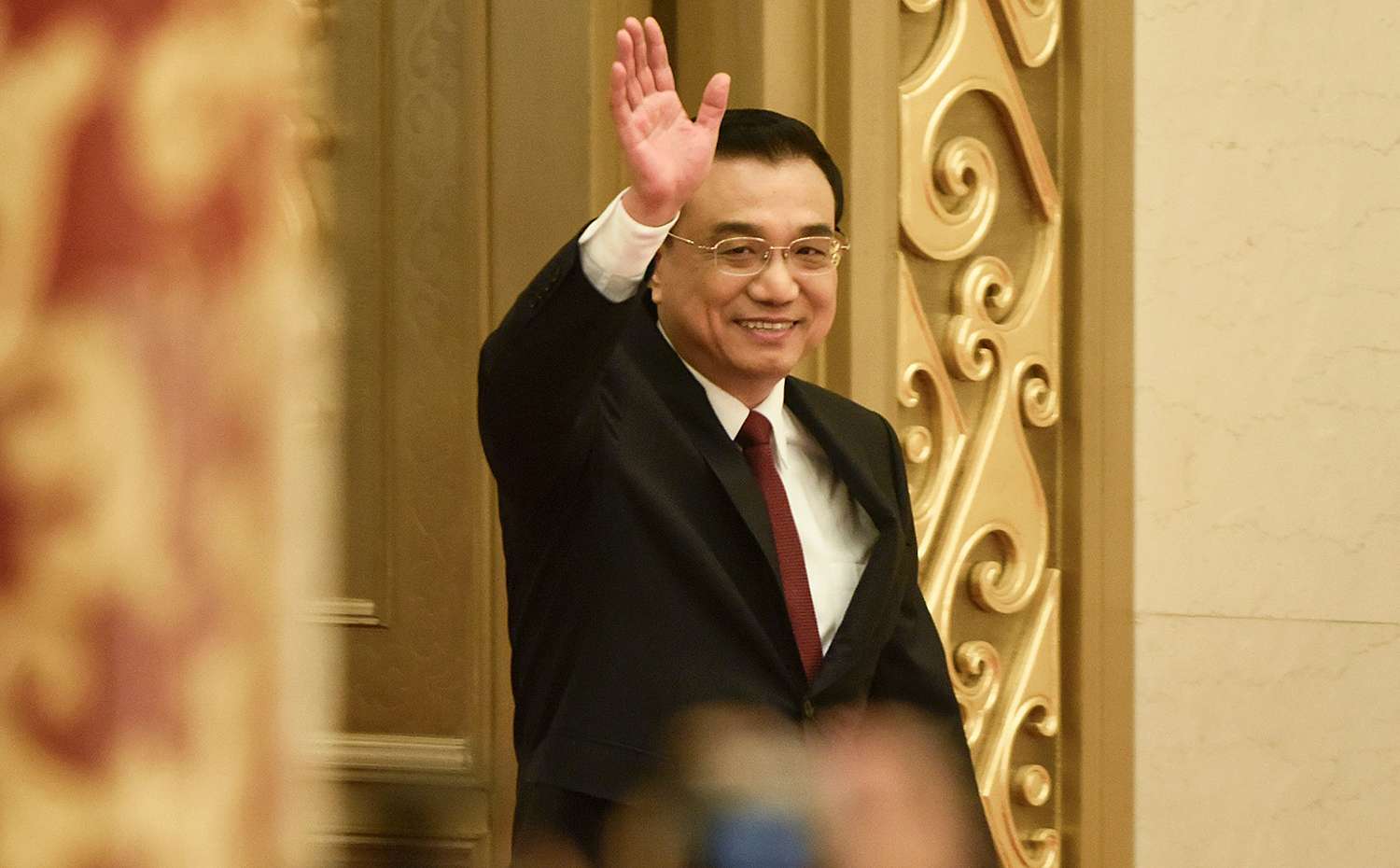 China's Premier Li Keqiang pictured during his press conference at the end of the National People’s Congress in Beijing. Photo: AFP