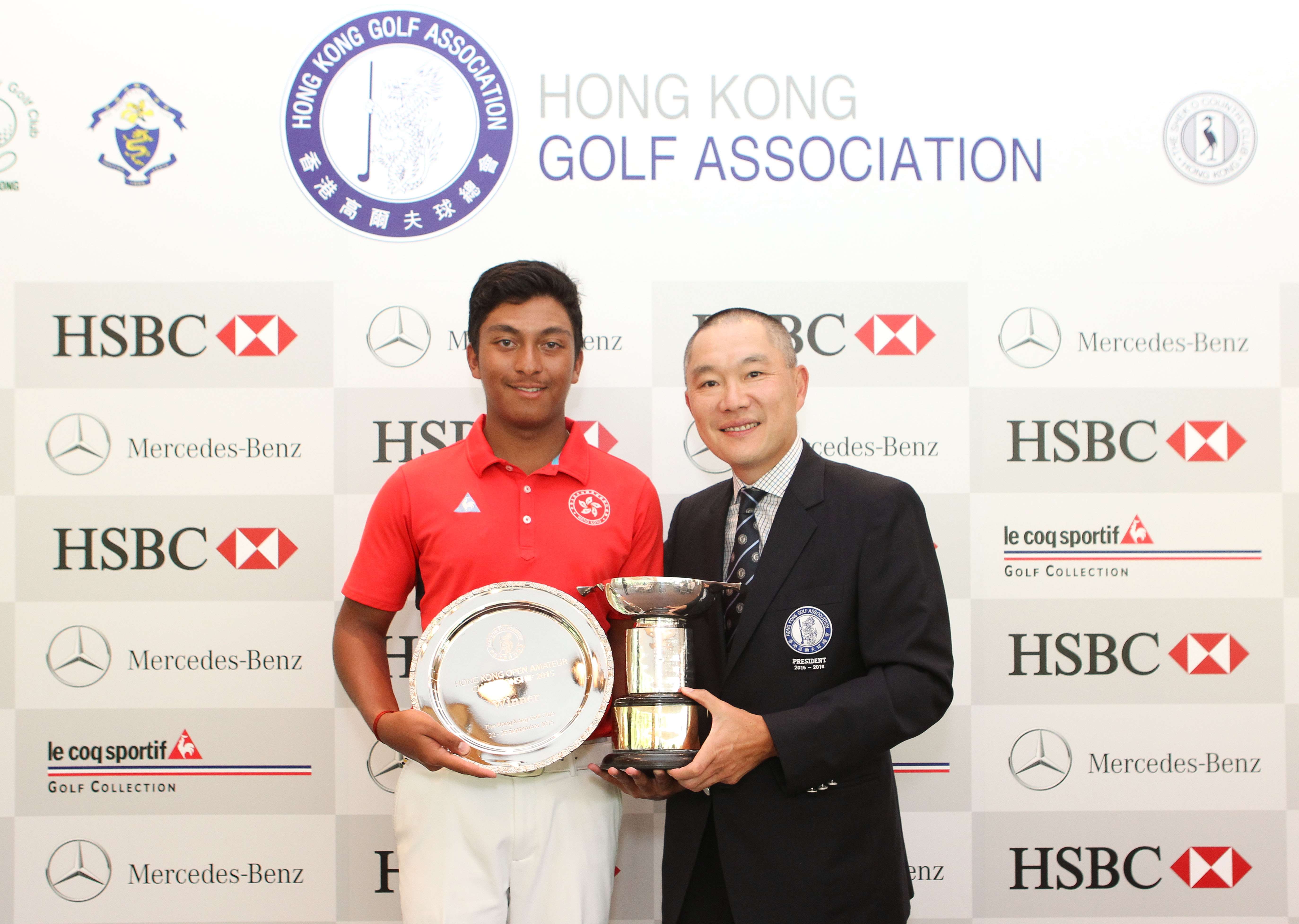 Leon DSouza is dreaming big after being inspired by the likes of Tiger Woods. Photo: SCMP Pictures