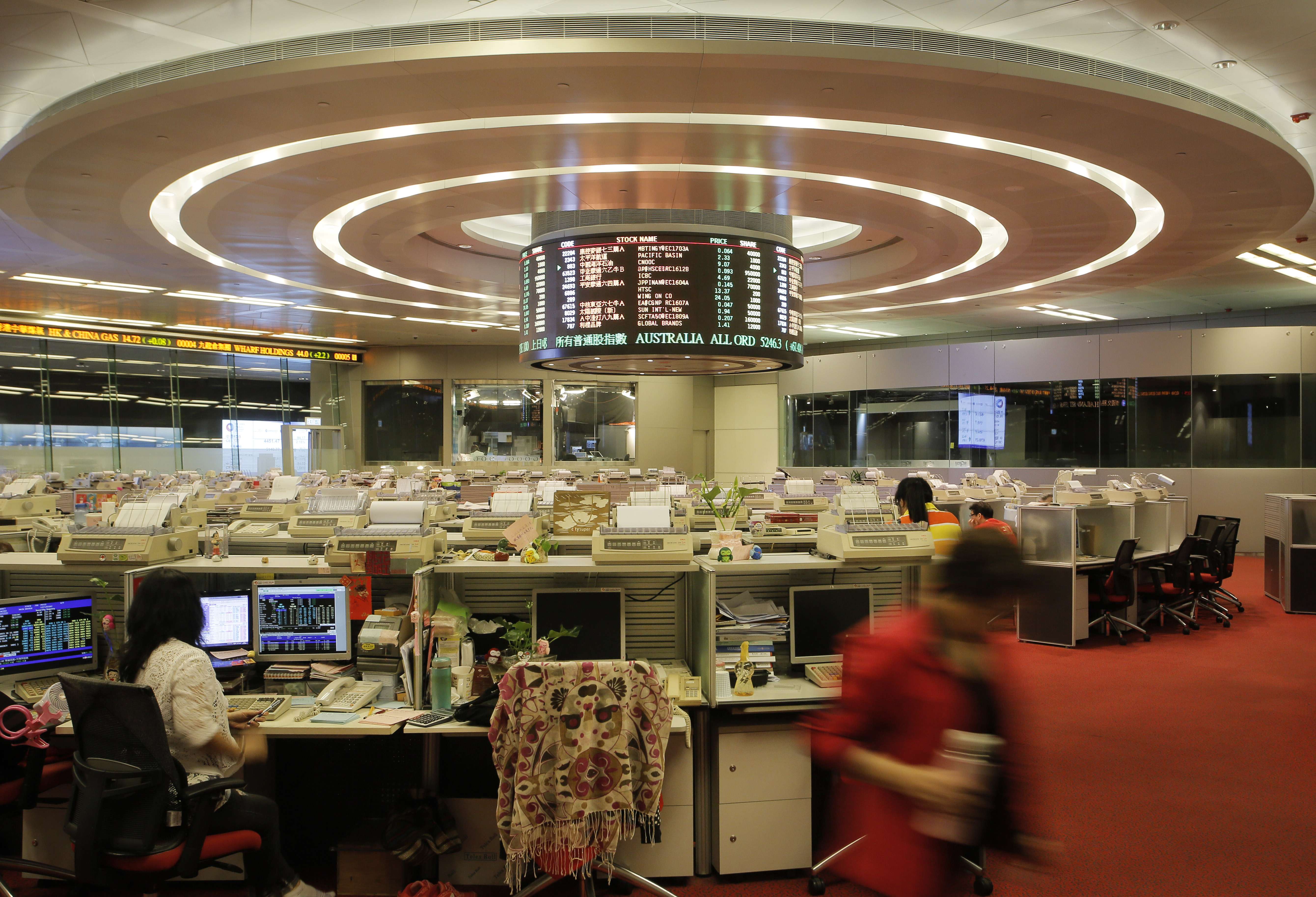 The Hong Kong stock exchange was the largest IPO market worldwide last year and from 2009 to 2011. Photo: AP
