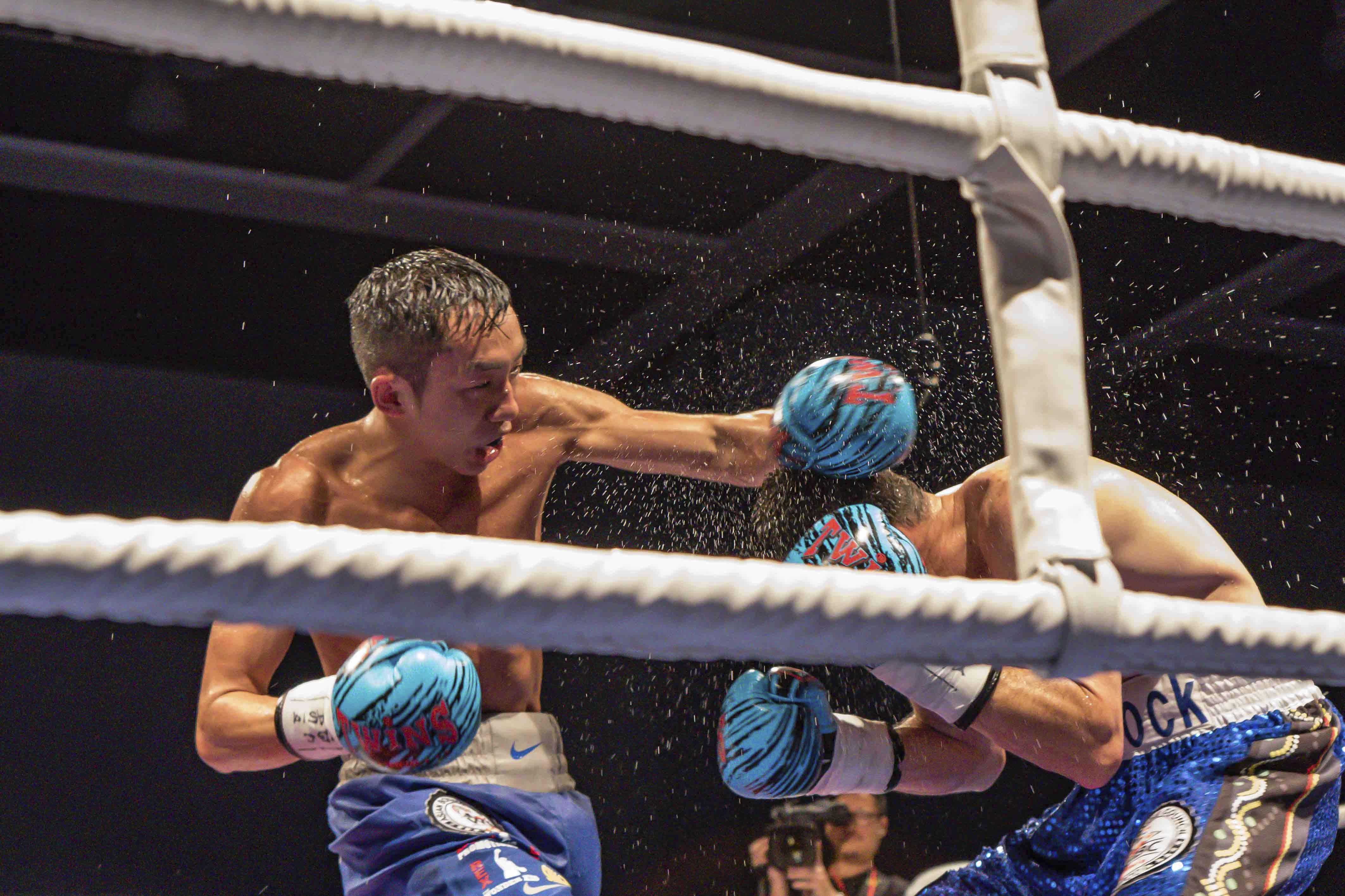 Rex Tso fights in May at the Hong Kong Converion and Exhibition Centre.