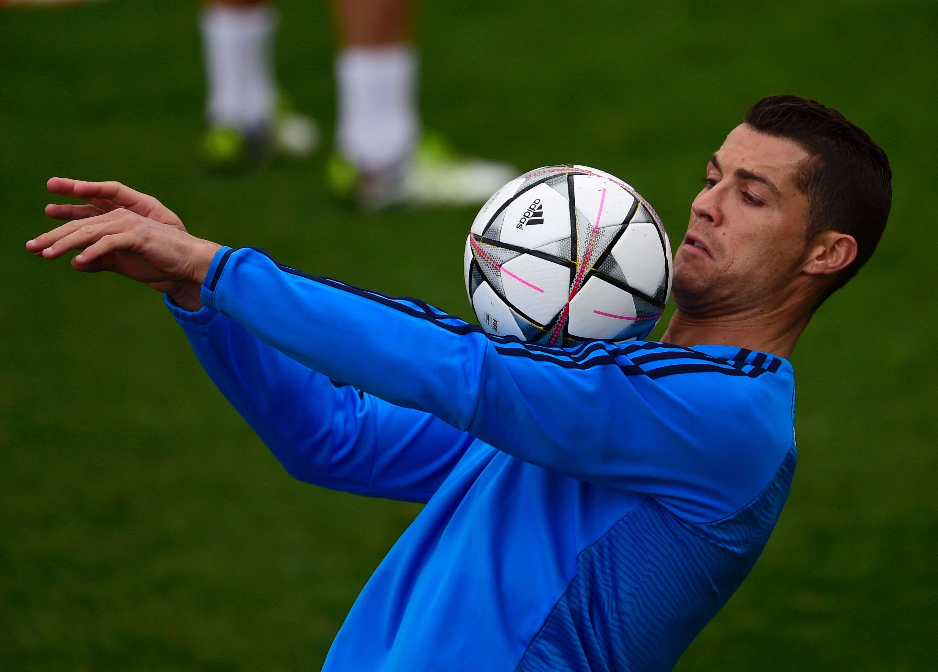 Cristiano Ronaldo is under pressure to deliver for Real Madrid against Wolfsburg. Photo: AFP