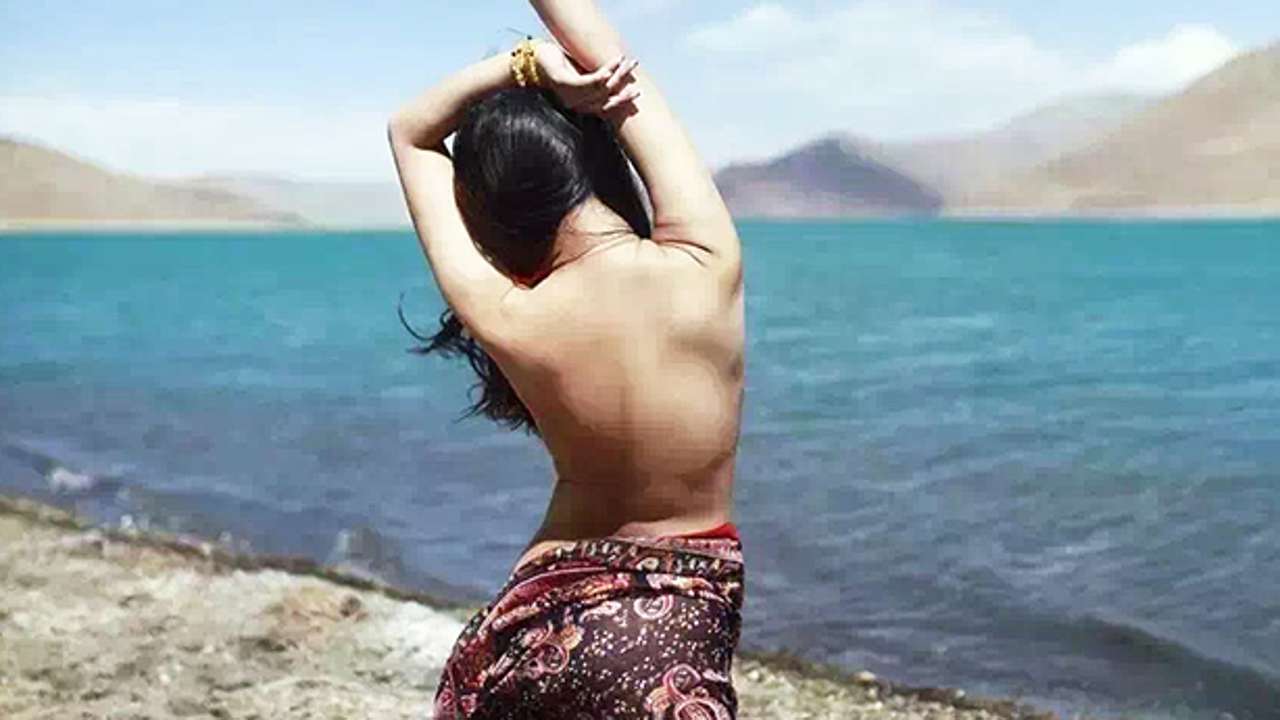 Naked outrage: Chinese woman under fire on social media after posing for  nude photographs at sacred Tibetan lake | South China Morning Post