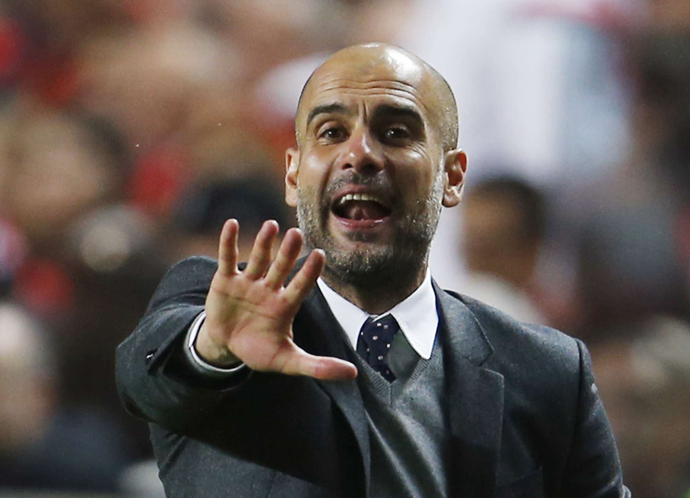 Pep Guardiola has reached the Champions League semis in all seven of his campaigns as a coach. Photo: Reuters