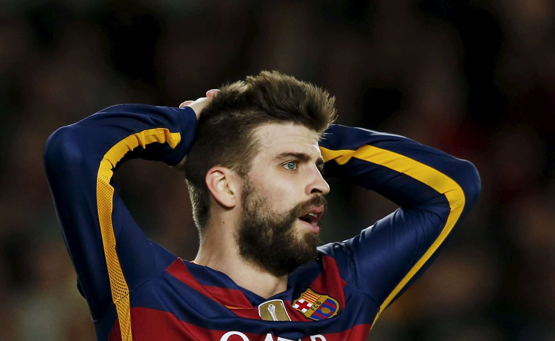 Barcelona have now gone five games without a win after being unbeaten in 39 before that sequence. Photo: Reuters