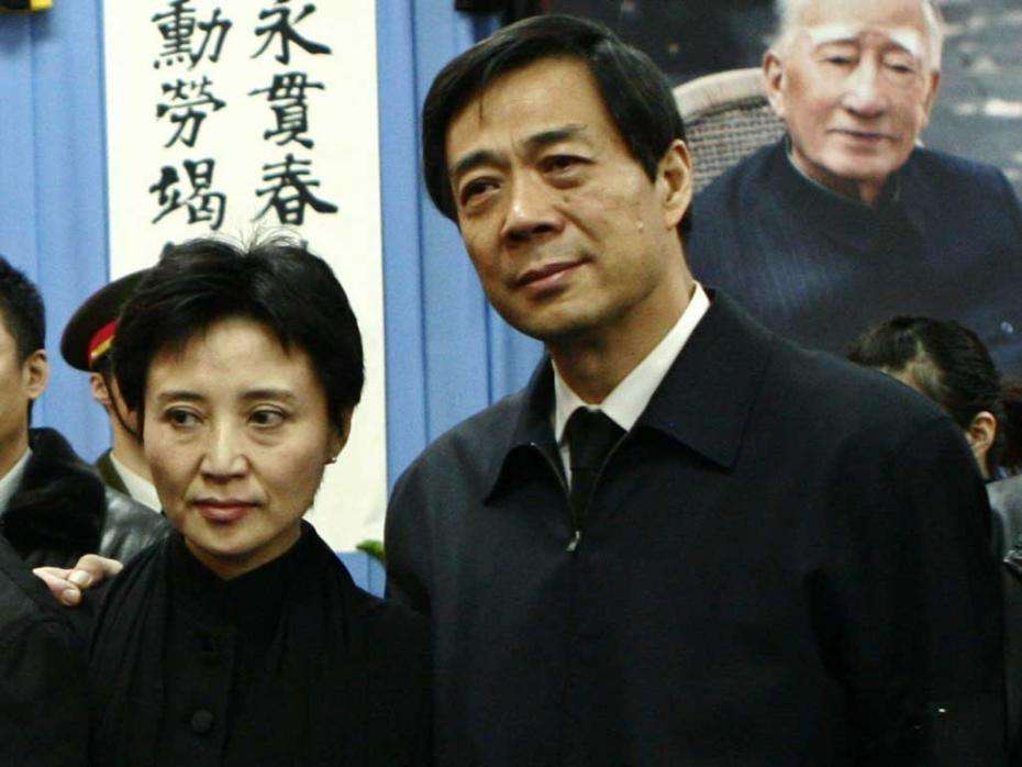 Gu Kailai and her husband Bo Xilai pictured before their convictions for murder and corruption. Photo: Reuters