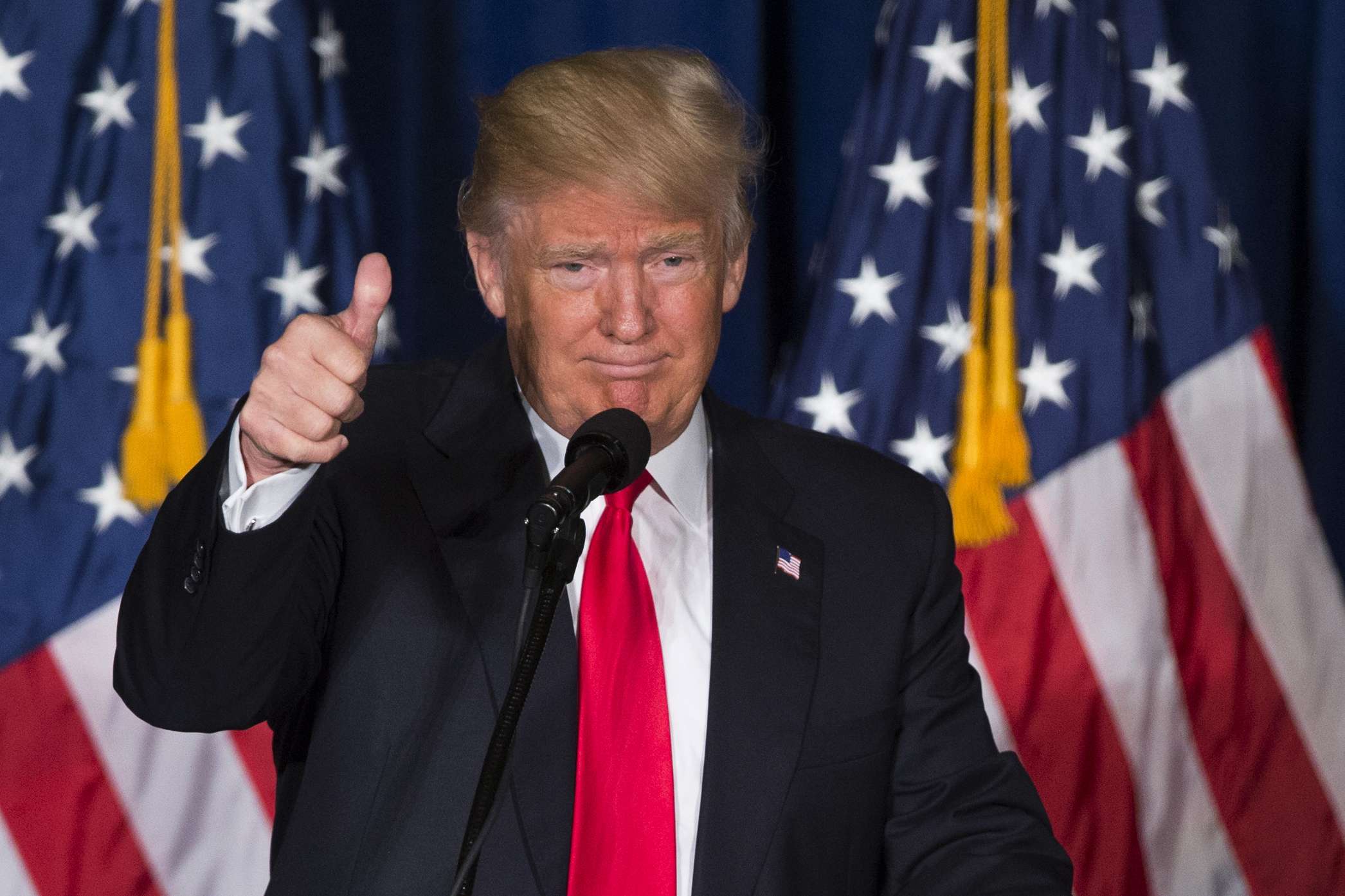 <p>Republican front-runner says China has lost respect for America</p>