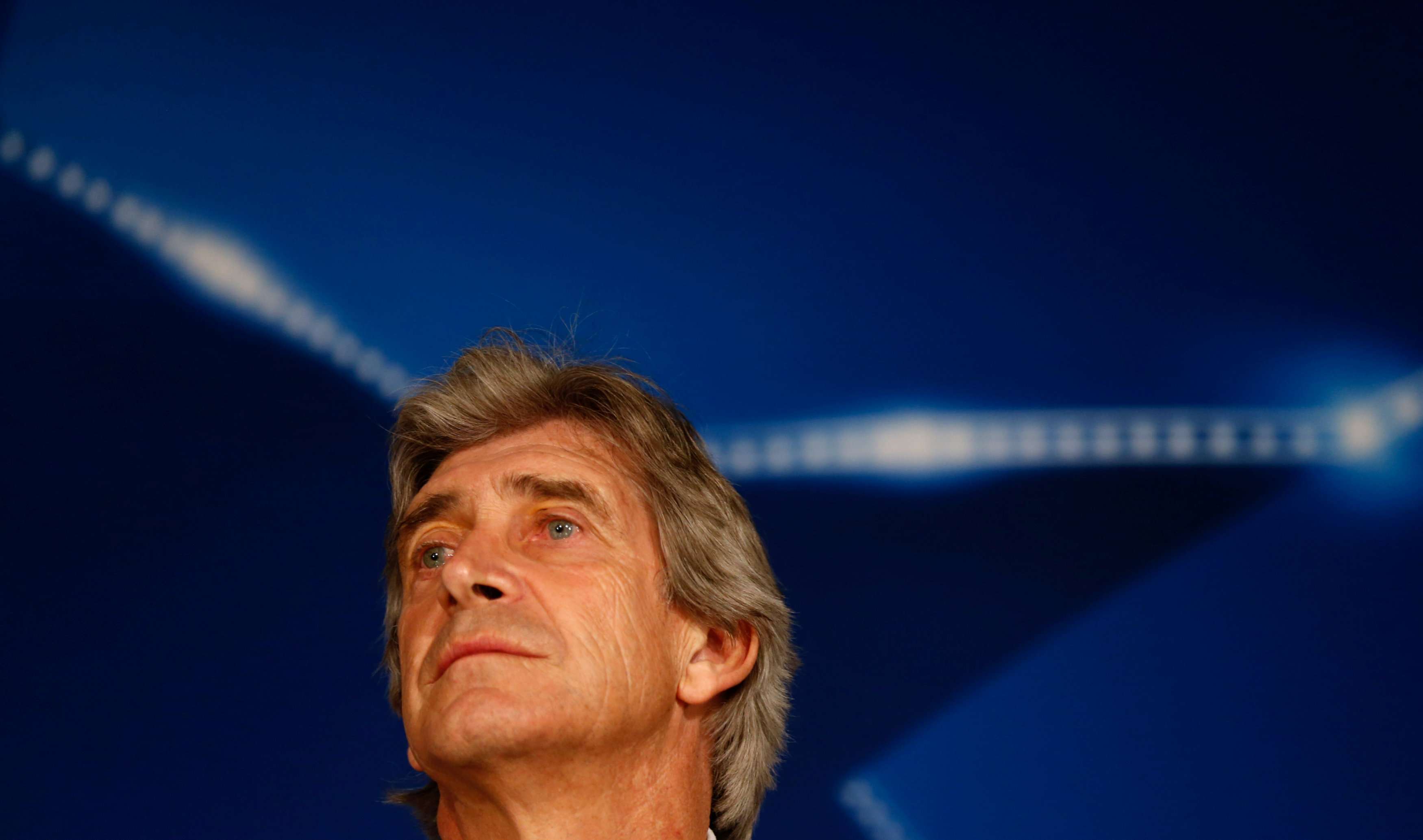 Manuel Pellegrini says his team won’t be afraid of Real in Madrid. Photo: Reuters  