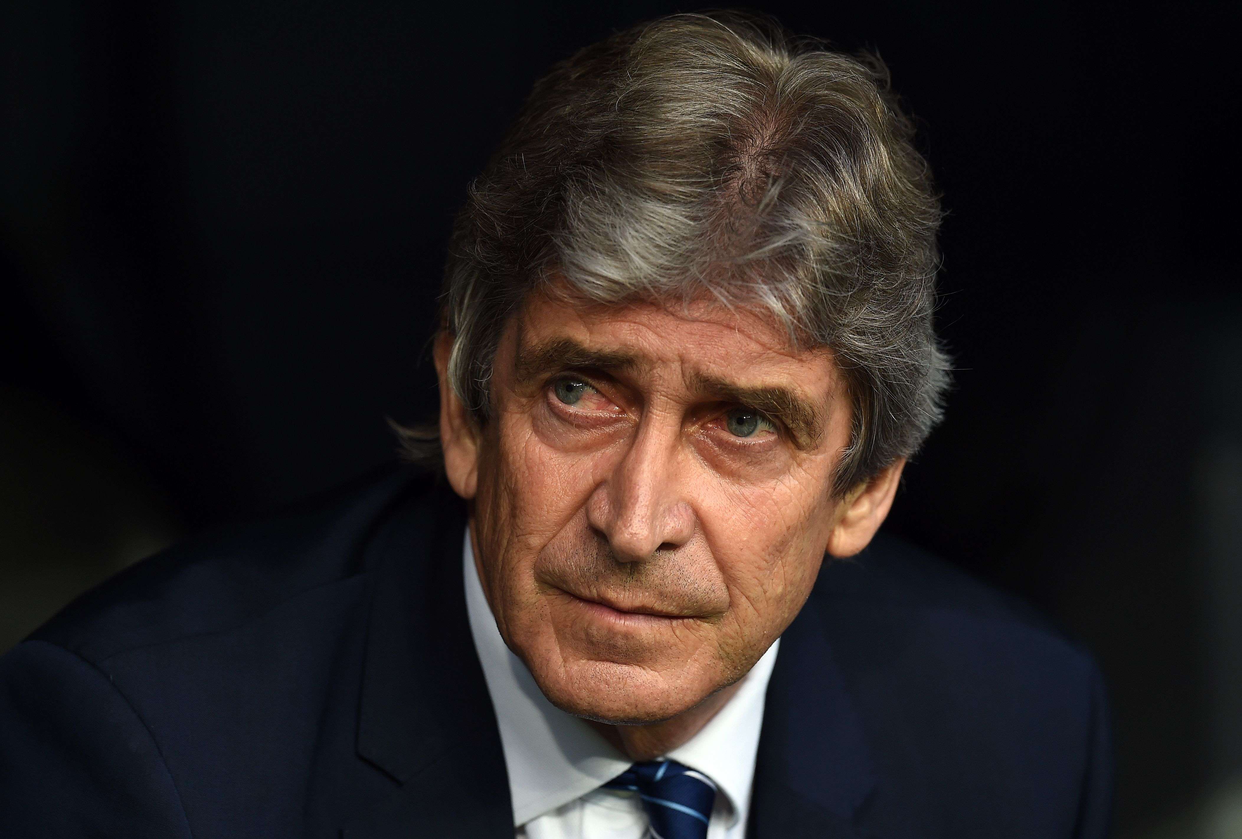 Manchester City coach Manuel Pellegrini believes his side were unlucky top go out. Photo: AFP